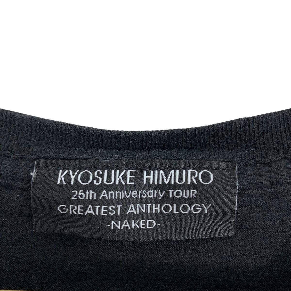 Japanese Brand KYOSUKE HIMURO NAKED 25th Anniversary JapaneseBand TShirt Size US S / EU 44-46 / 1 - 5 Thumbnail