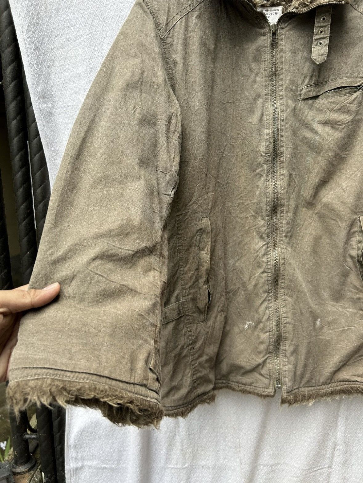 Japanese Brand Faux fur zip jacket parka japanese style ifsixwasnine LGB Size US L / EU 52-54 / 3 - 8 Thumbnail