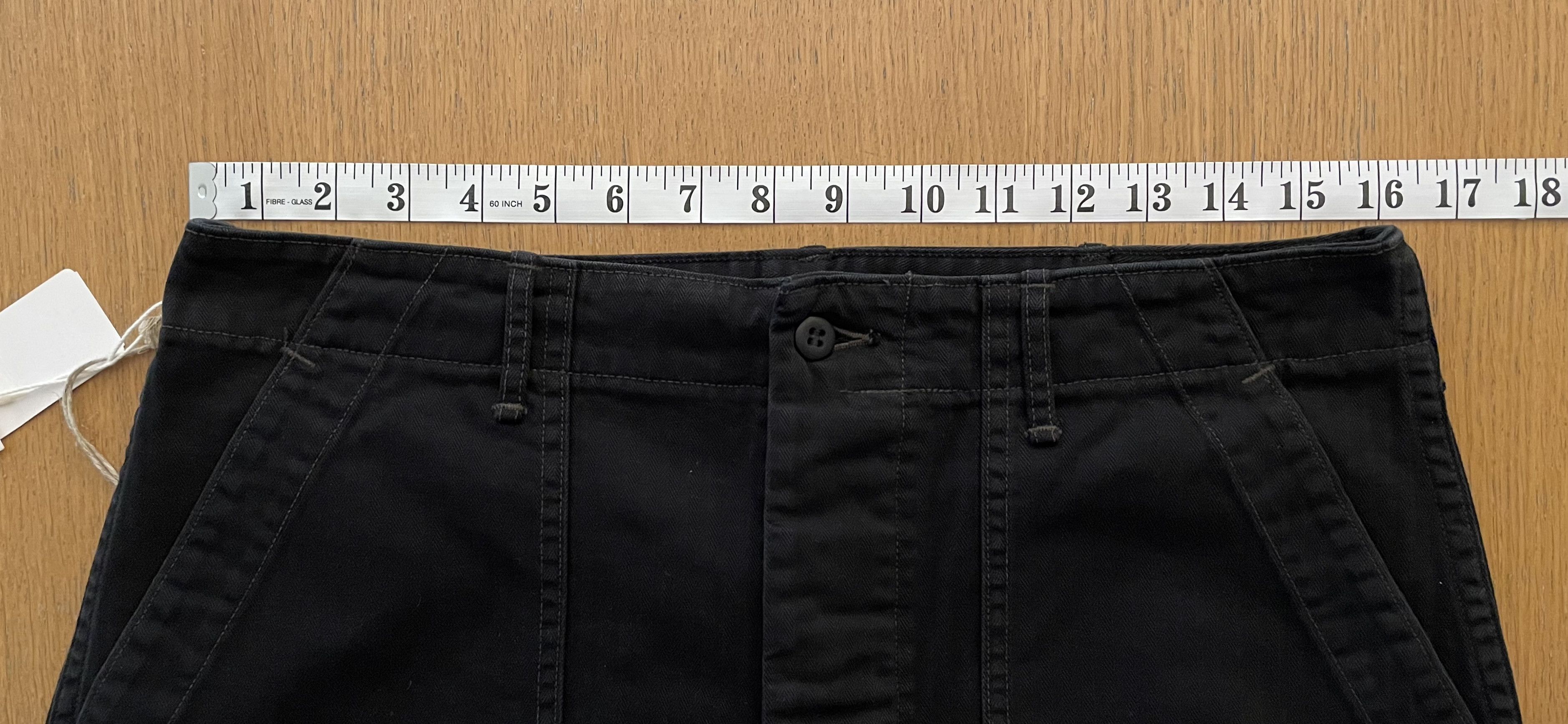 Orslow orSlow US Army Summer Fatigue Pants Black Size 2 Size US 32 / EU 48 - 6 Thumbnail