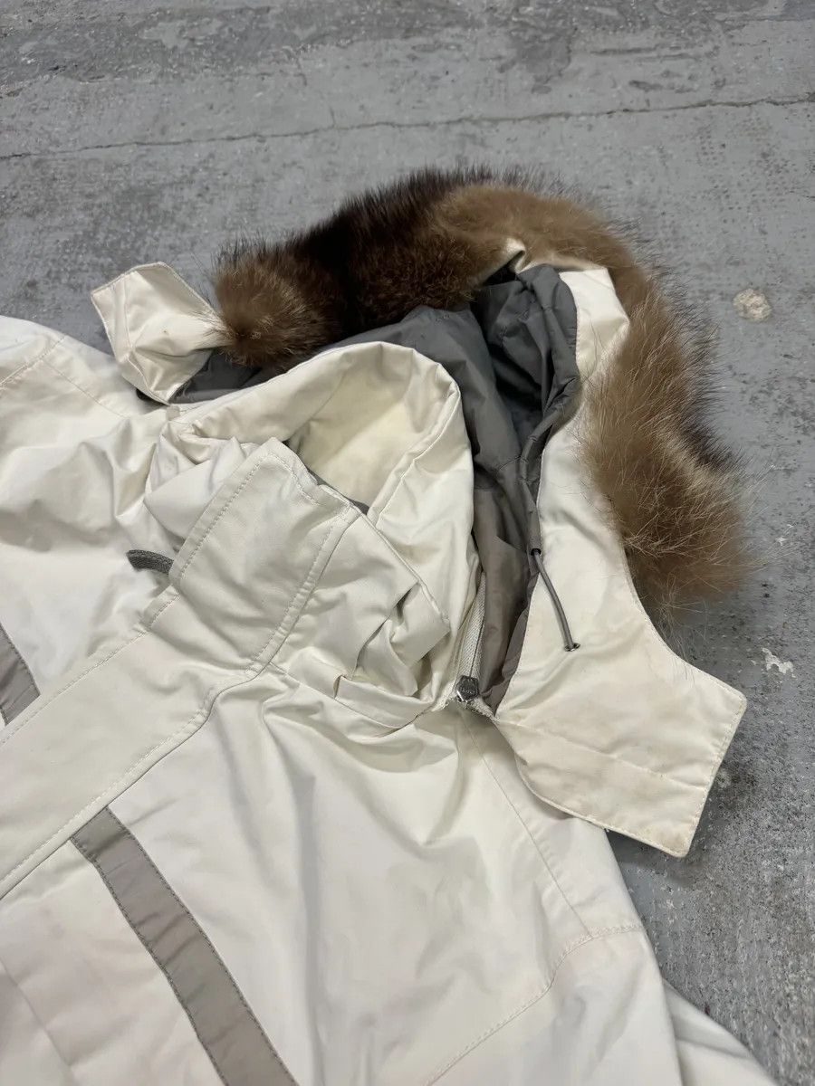 Prada AW2006 Prada Cream Beige White Utility Fur Hooded Jacket Size US L / EU 52-54 / 3 - 11 Thumbnail