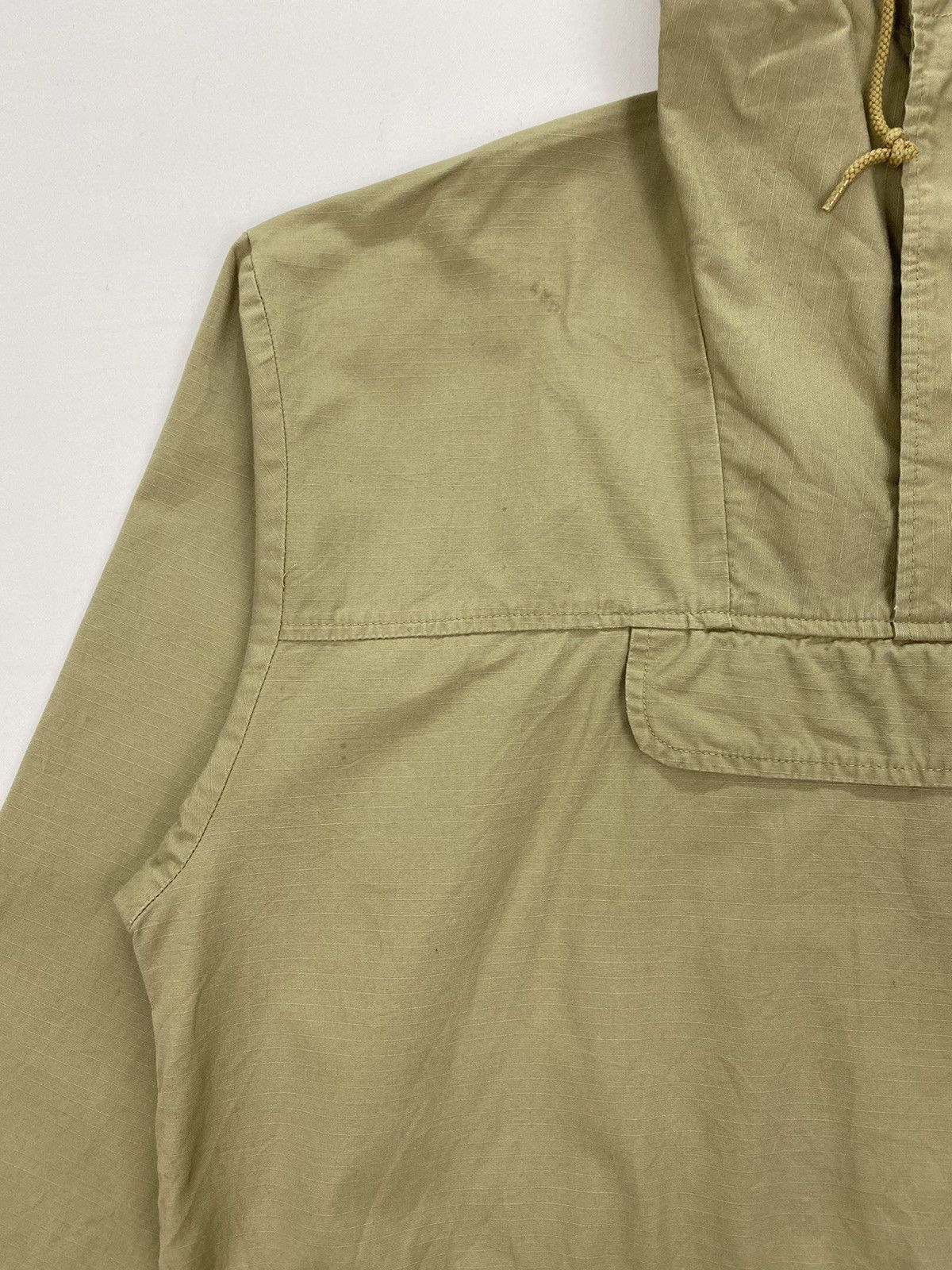 Japanese Brand Houston Dirty Distressed Ripstop Anorak Size US M / EU 48-50 / 2 - 9 Thumbnail