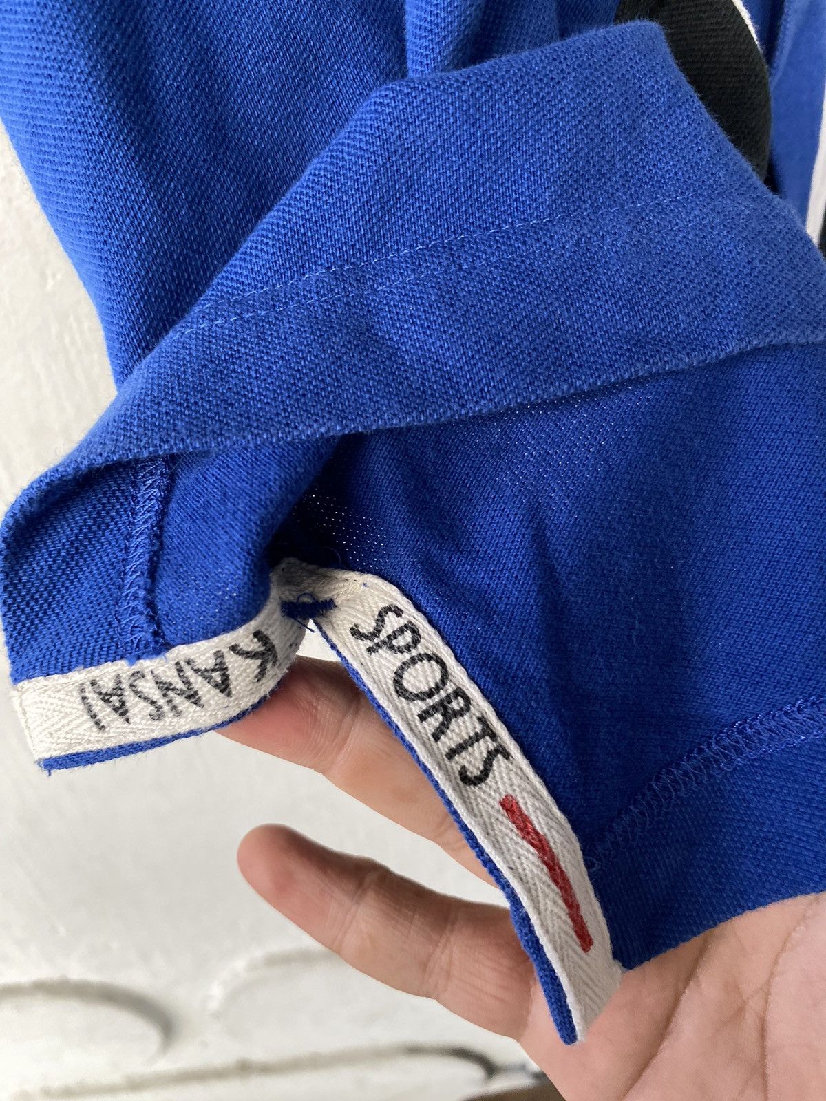 Kansai Yamamoto Vintage Kansai Sport by Kansai Yamamoto Polo Shirt Size US L / EU 52-54 / 3 - 7 Thumbnail