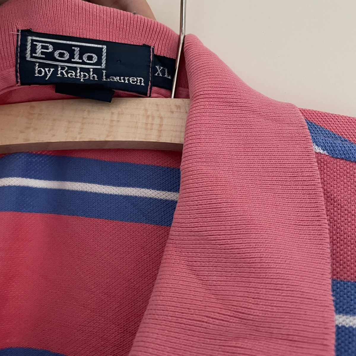 Polo Ralph Lauren Pink/Blue/White Ralph Lauren Polo Size US XL / EU 56 / 4 - 2 Thumbnail