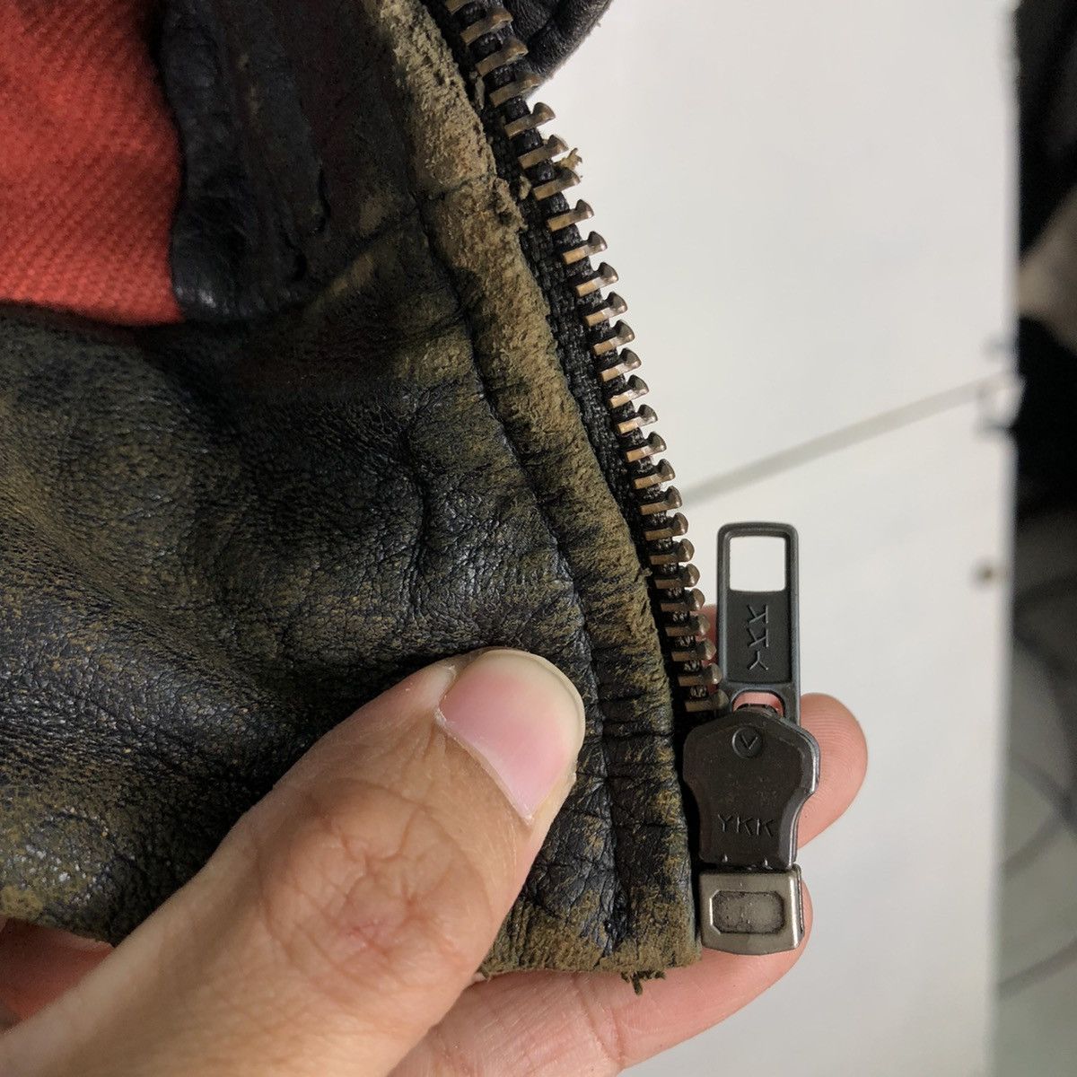 Japanese Brand 🔥Vtg Bomber Genuine Leather Jacket Fly Pierre Bonee Japan Size US L / EU 52-54 / 3 - 16 Thumbnail