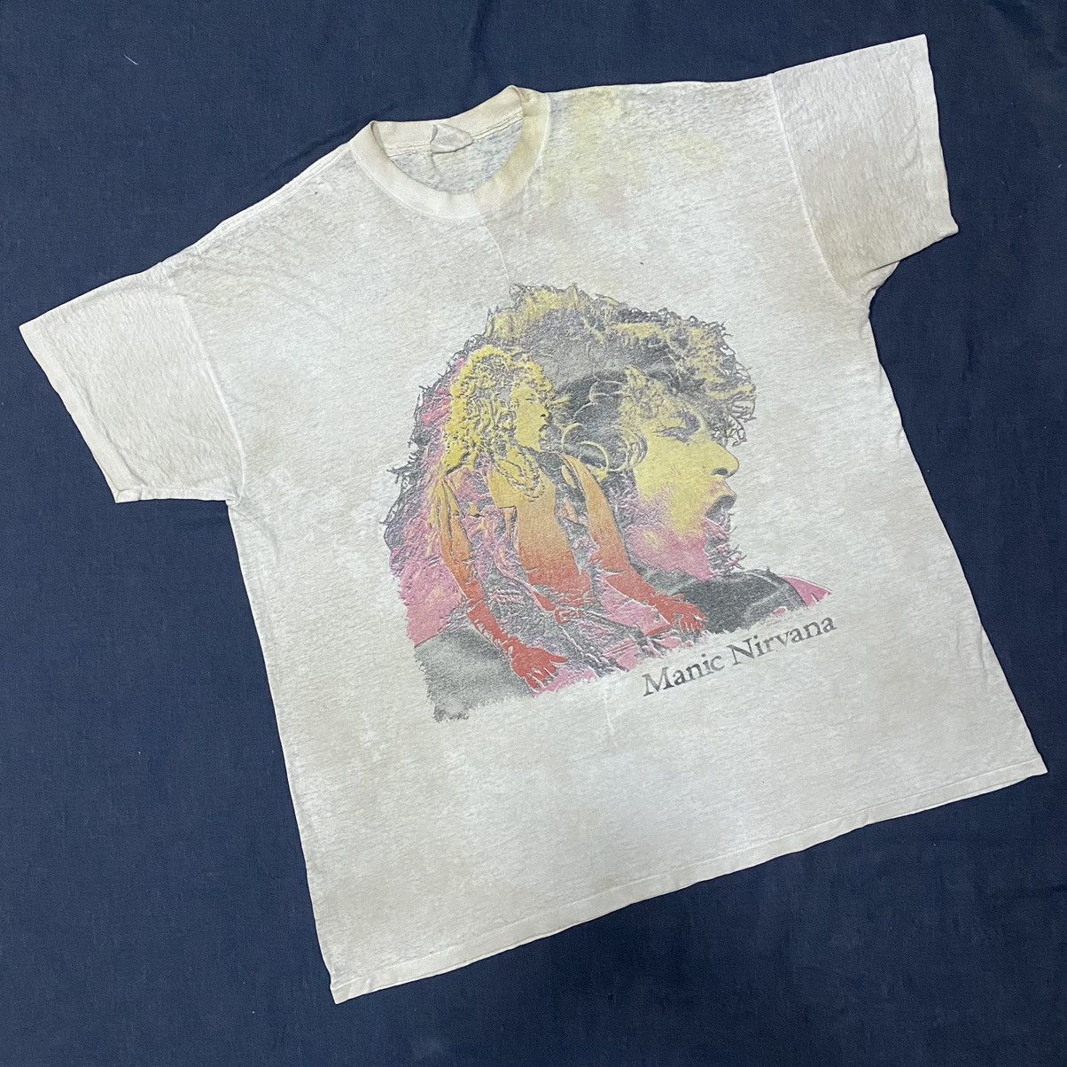 Led Zeppelin VTG 90S ROBERT PLANT LED ZEPPELIN Size US XL / EU 56 / 4 - 1 Thumbnail