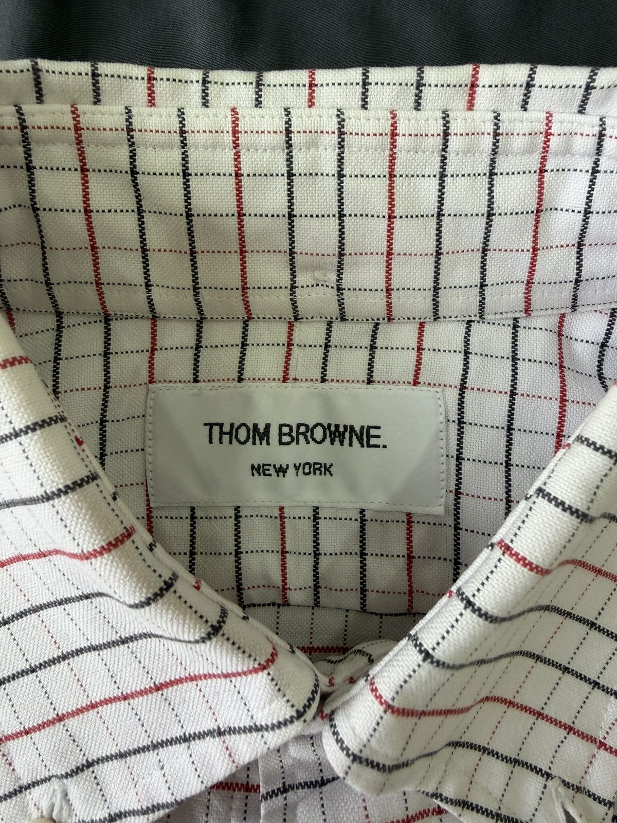 Thom Browne Thom Browne Plaid Checkered Shirt Size US S / EU 44-46 / 1 - 3 Thumbnail