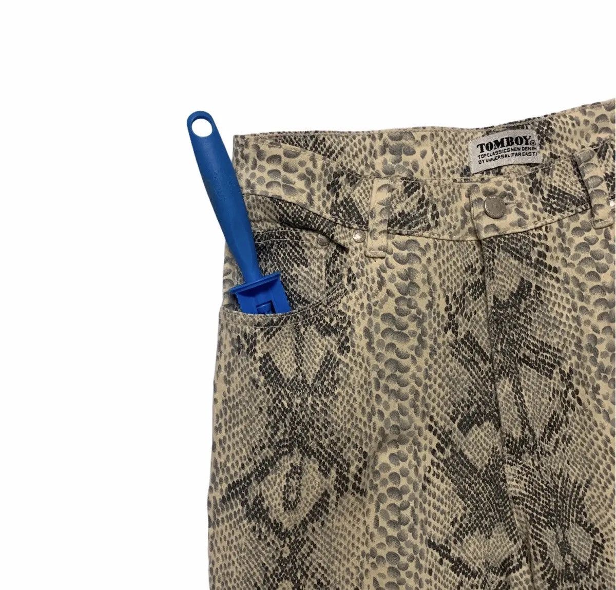Beauty Beast 🔥 GRAILS 🔥 Top Classics Tomboy W29 L30 Art Snake Pants Size US 29 - 3 Thumbnail
