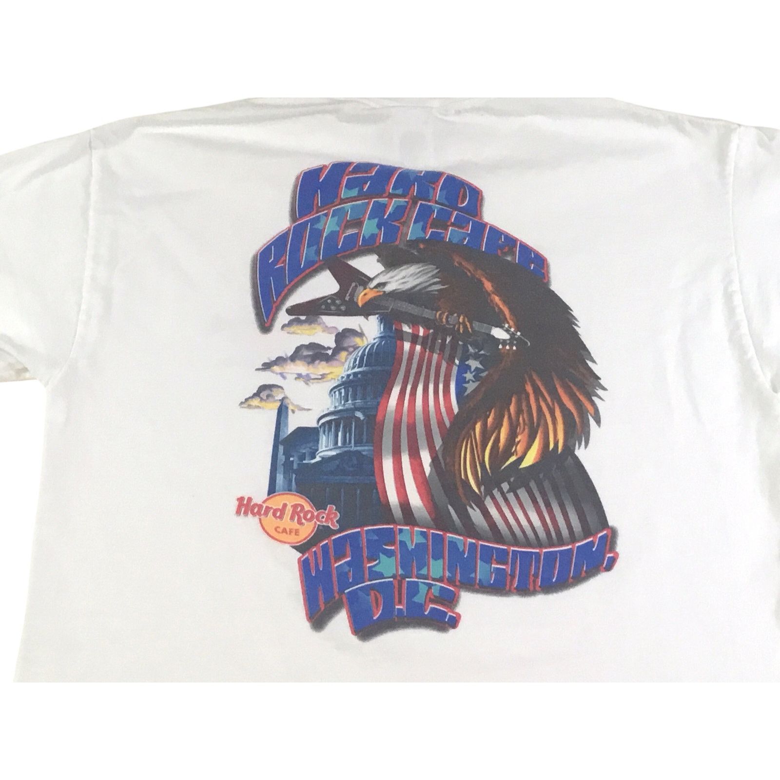Hard Rock Cafe Hard Rock Cafe T-Shirt Washington D.C. City Tee Size Medium Size US M / EU 48-50 / 2 - 3 Thumbnail