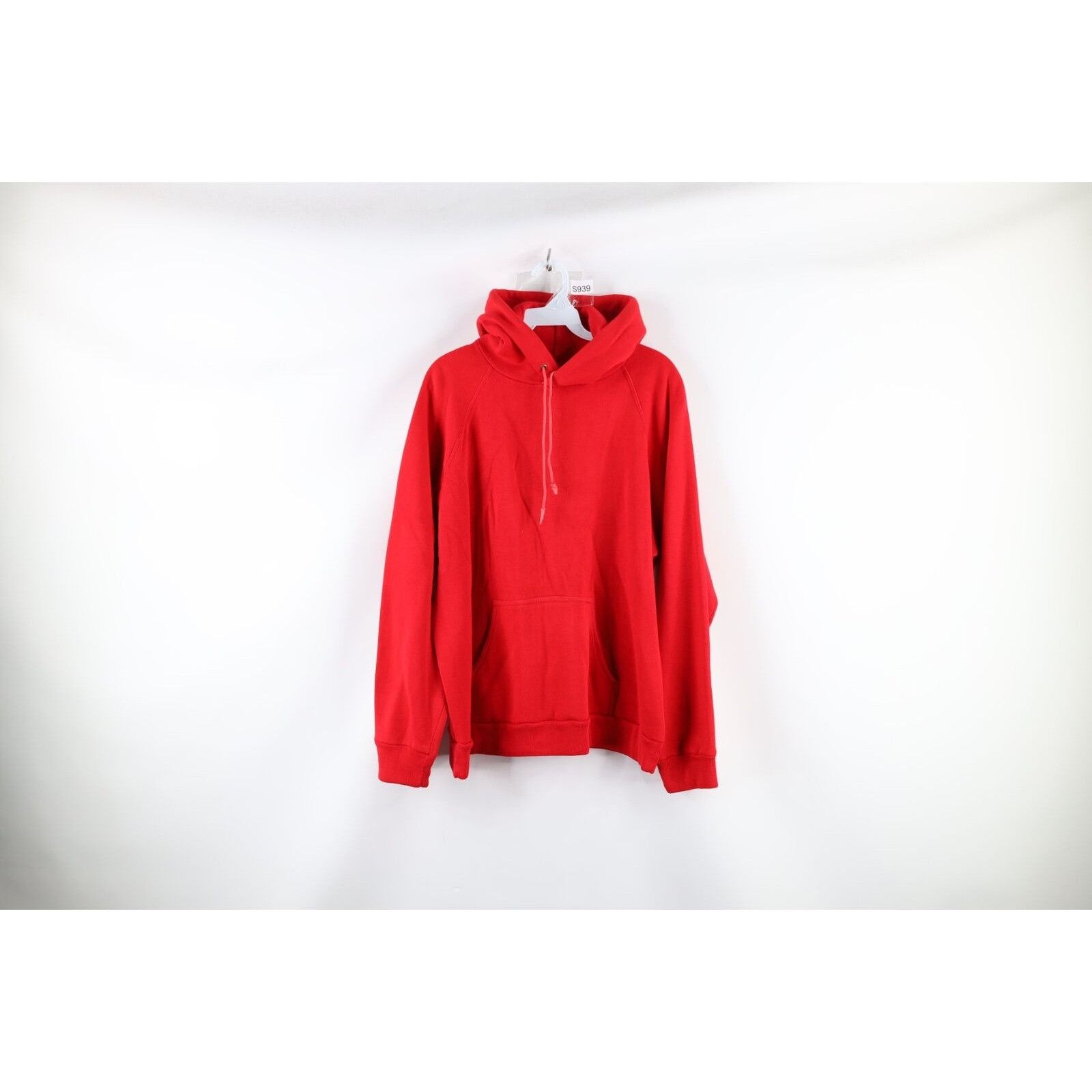 Vintage Vintage 70s Streetwear Distressed Blank Hoodie Sweatshirt Size US L / EU 52-54 / 3 - 1 Thumbnail