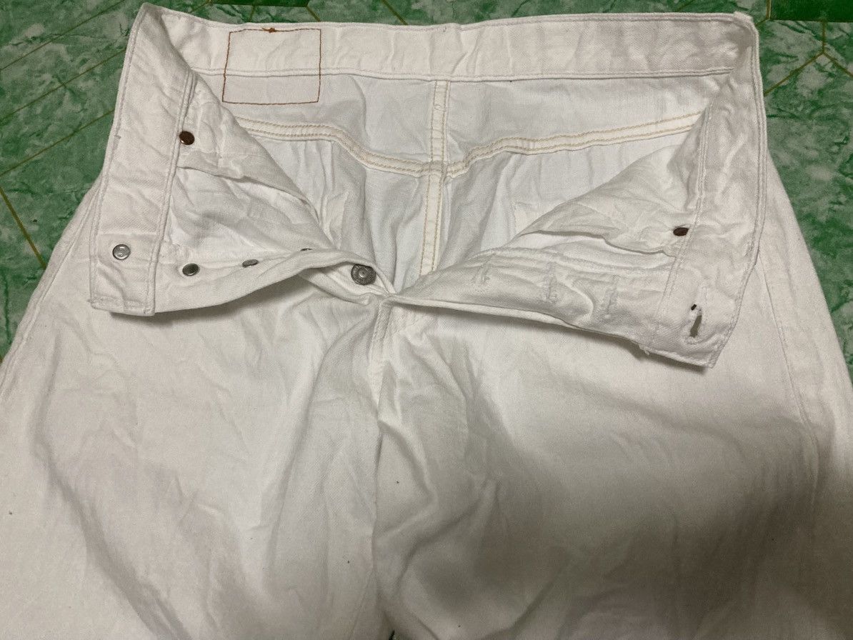 Levi's Vintage Clothing Vintage Levi’s 501 White Baggy 130 Year Size US 30 / EU 46 - 5 Thumbnail