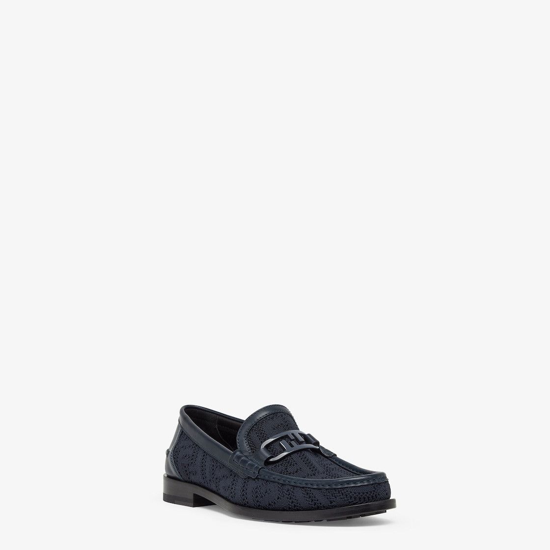 Fendi o1loc1c0824 Loafer in Navy Blue Size US 8 / EU 41 - 3 Thumbnail