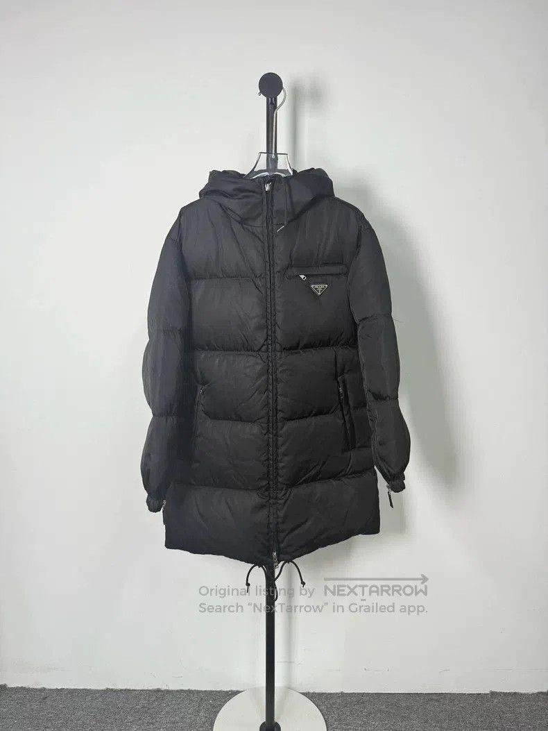 Prada Prada Black Hooded Down Jacket. Size US S / EU 44-46 / 1 - 1 Thumbnail