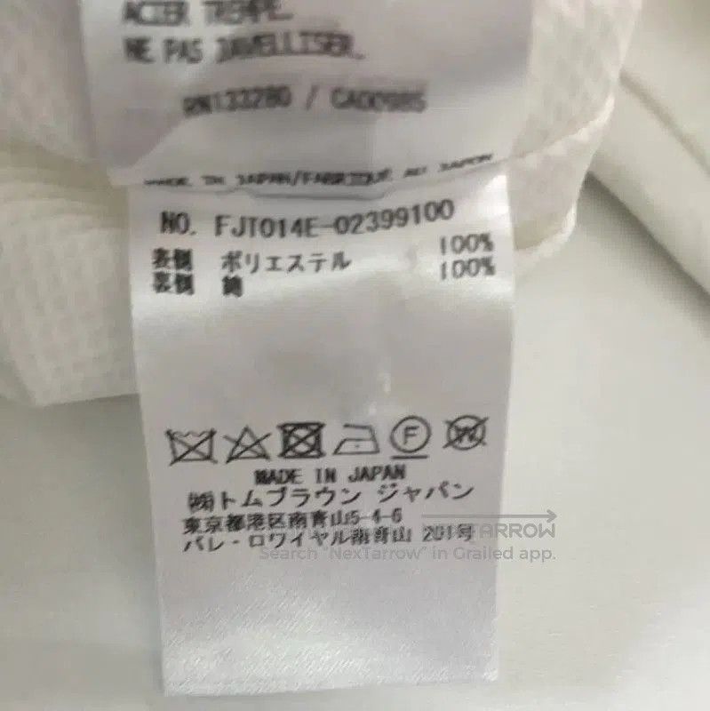 Thom Browne Thom Browne Women's White Jacket . Size L / US 10 / IT 46 - 6 Thumbnail