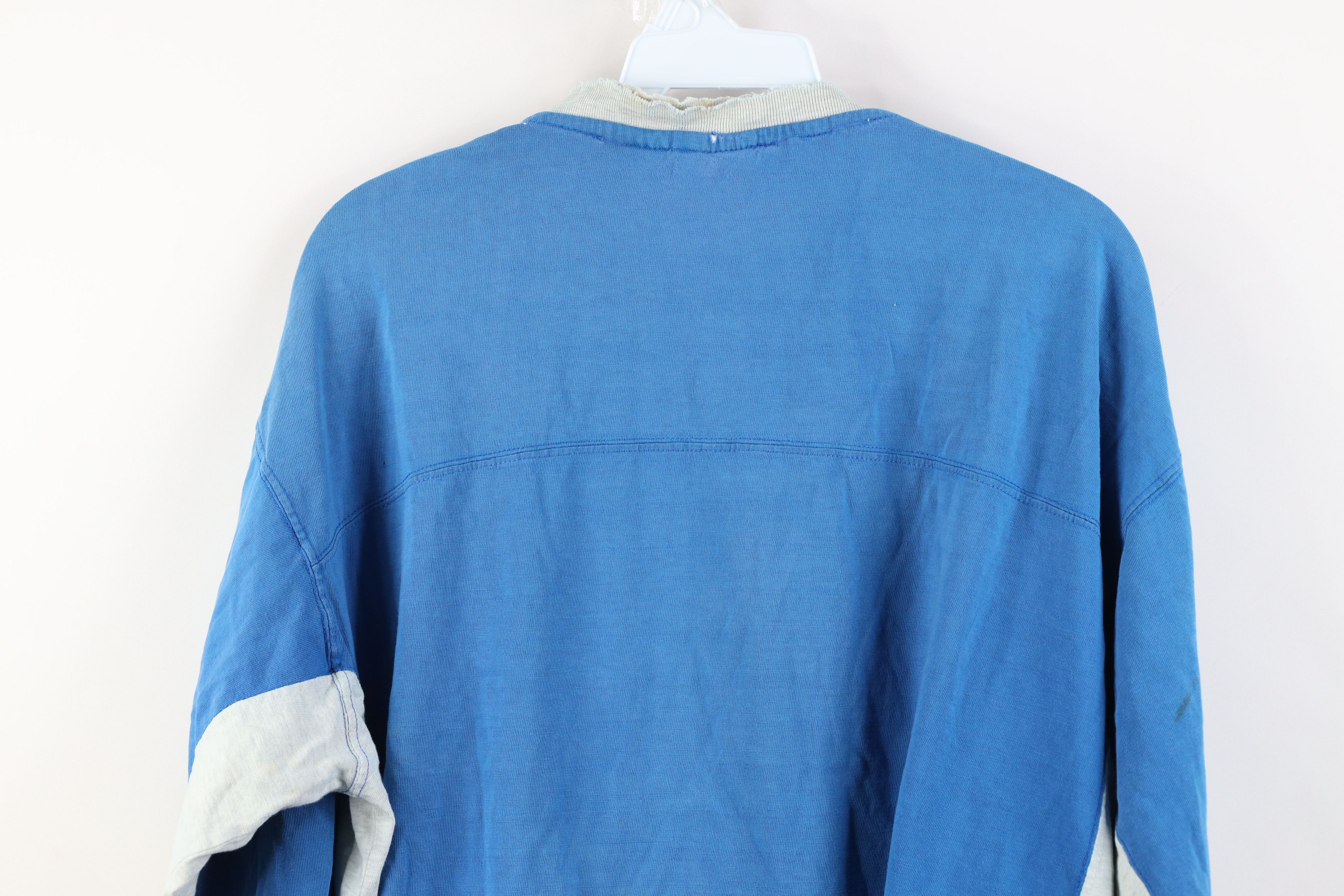 Vintage Vintage 90s Detroit Lions Football 3/4 Sleeve Raglan T-Shirt Size US M / EU 48-50 / 2 - 16 Thumbnail