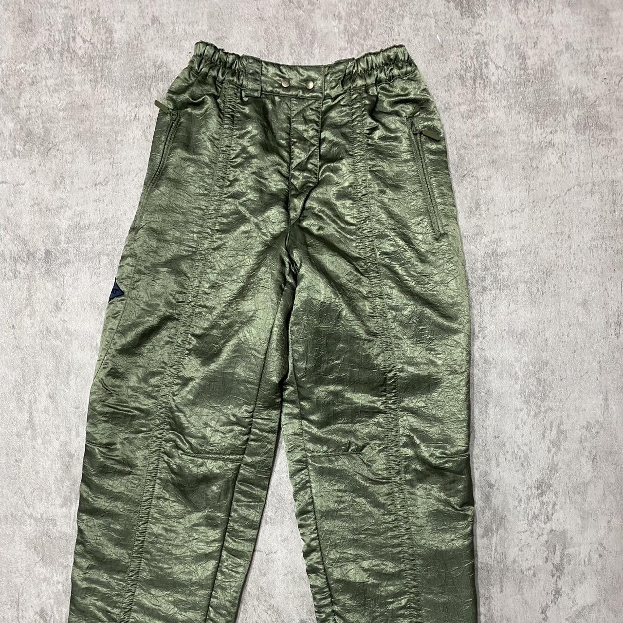 Other Green and khaki vintage ski pants skiwear ONESIZE Size US 32 / EU 48 - 1 Thumbnail