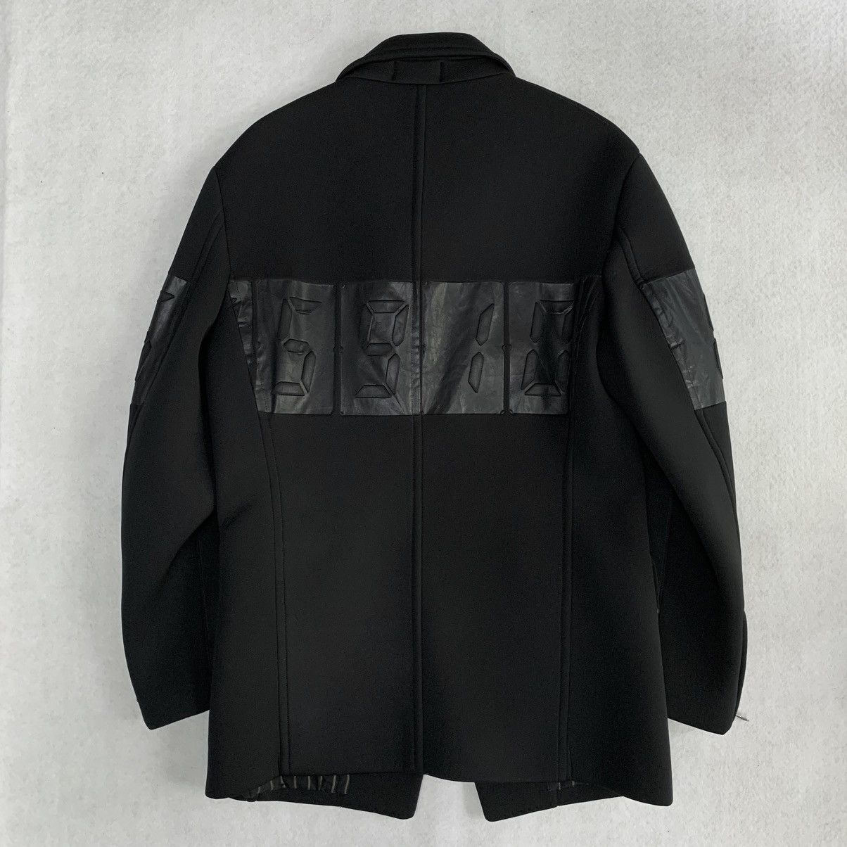 Matsuda 1980s Matsuda by Yukio Kobayashi Time Bomb Zipper Foam Coat Size US L / EU 52-54 / 3 - 2 Thumbnail