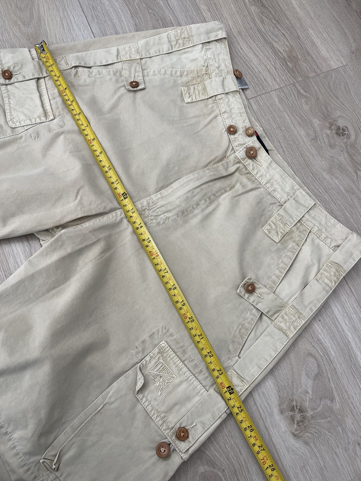 Diesel 🔥Vintage Diesel cargo shorts size 33 beige Size US 33 - 10 Thumbnail