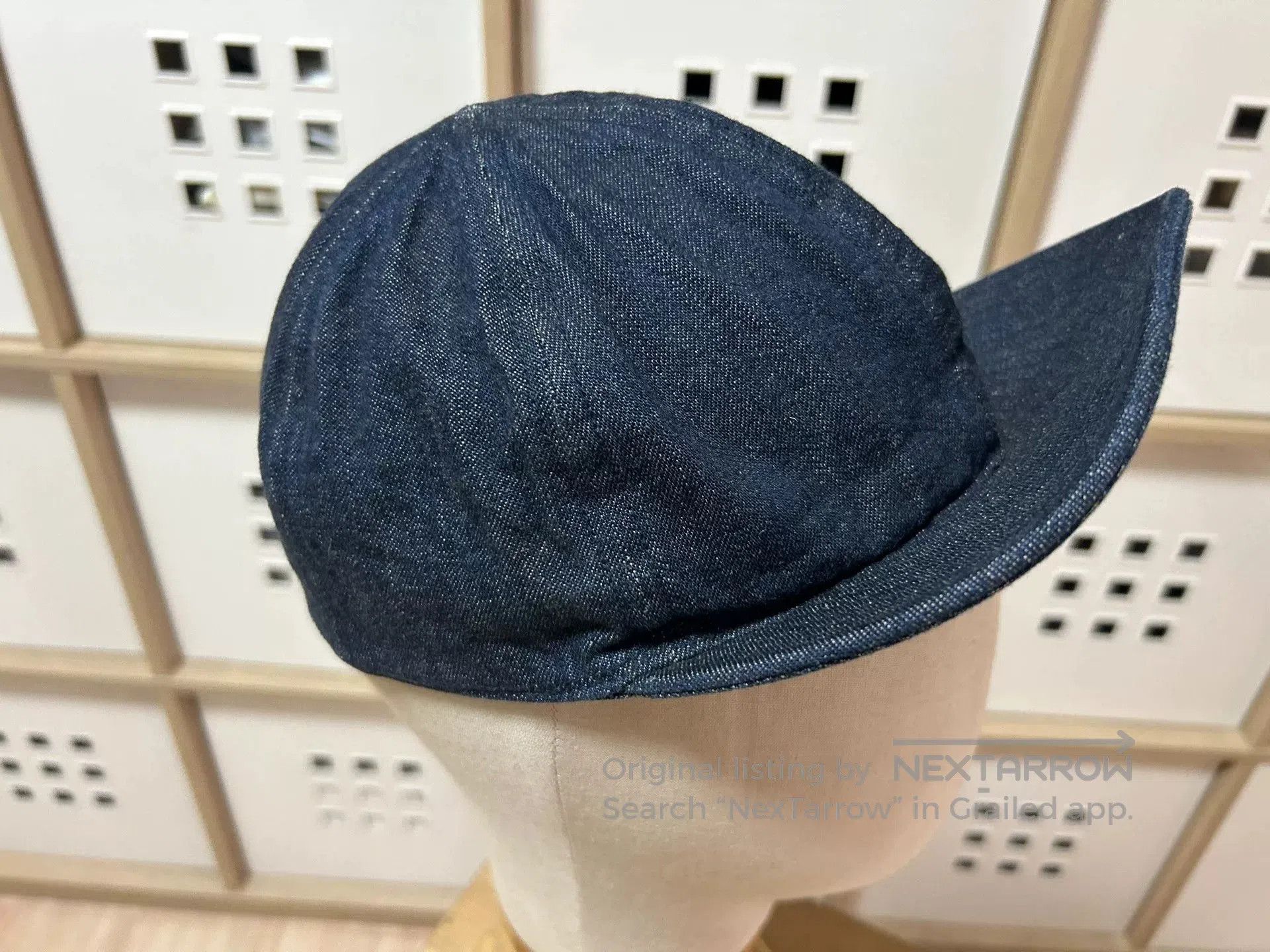The Real McCoy's real mccoy's denim fabric cap hat. Size ONE SIZE - 3 Thumbnail