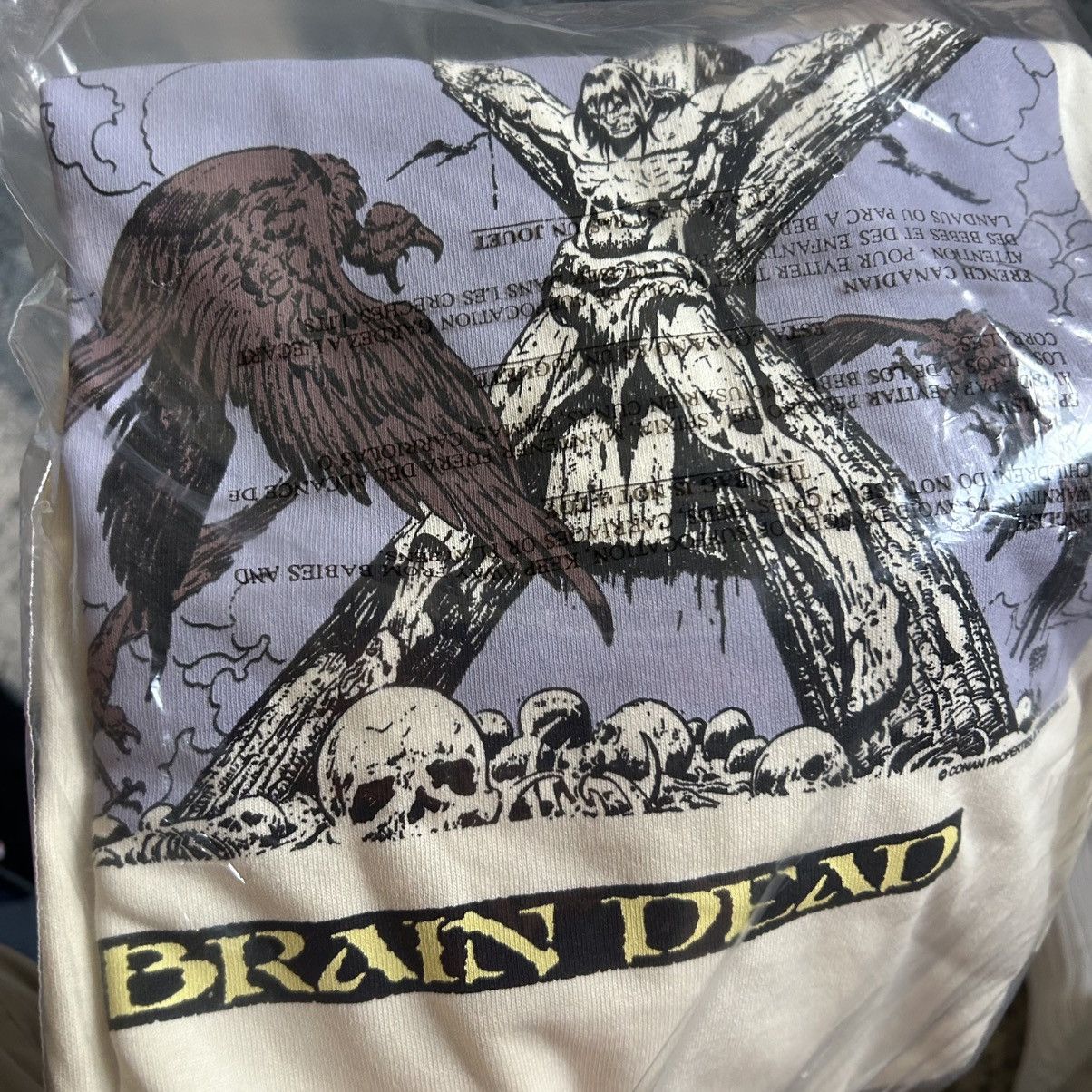Brain Dead 1982 CONAN THE BARBARiAN TEE A WiTCH SHALL BE BORN MARVEL Size US XL / EU 56 / 4 - 5 Thumbnail