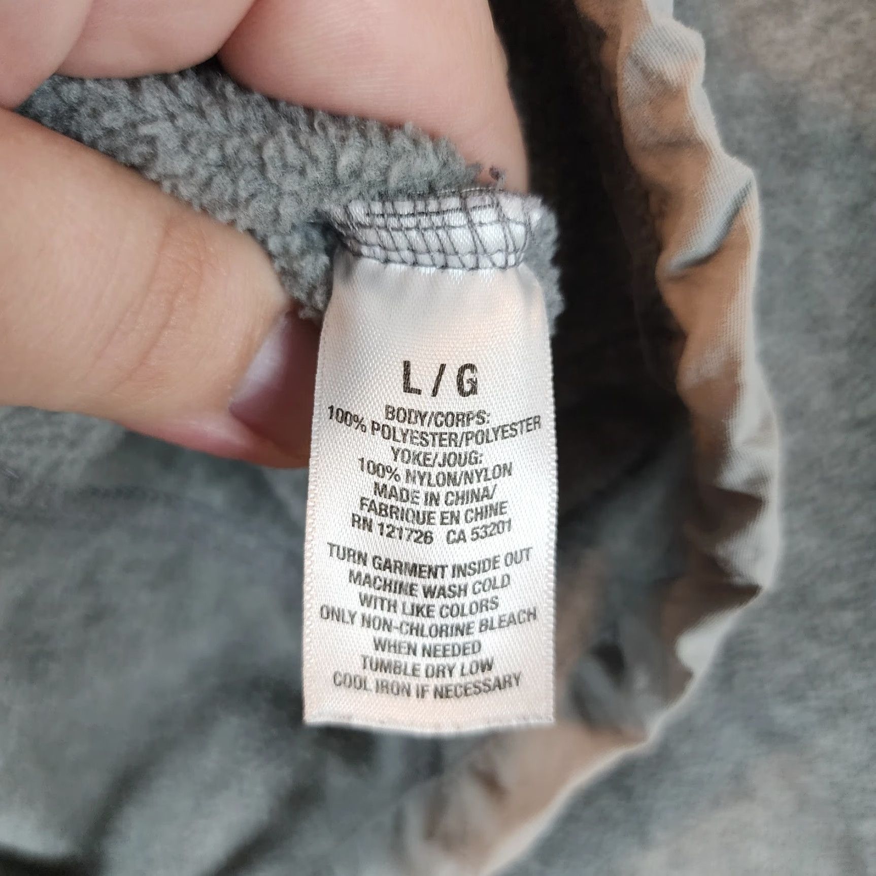 Vintage Aeropostale Jacket Womens Size L Gray Polyester Full Zip Size L / US 10 / IT 46 - 4 Thumbnail