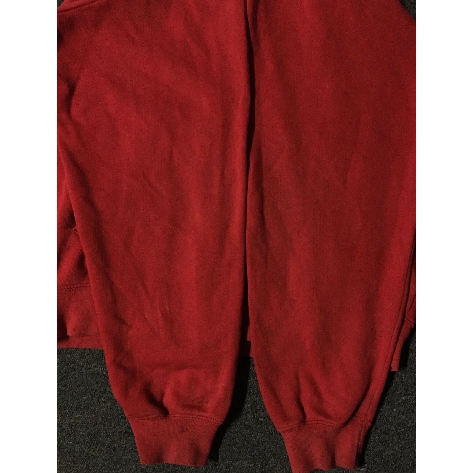 Nike VINTAGE Nike Air Faded Spellout Swoosh Zip Hoodie M Red Mens Hooded Sweatshirt 90s Hip Hop Grunge Logo Nike Sportswear Size US M / EU 48-50 / 2 - 5 Thumbnail