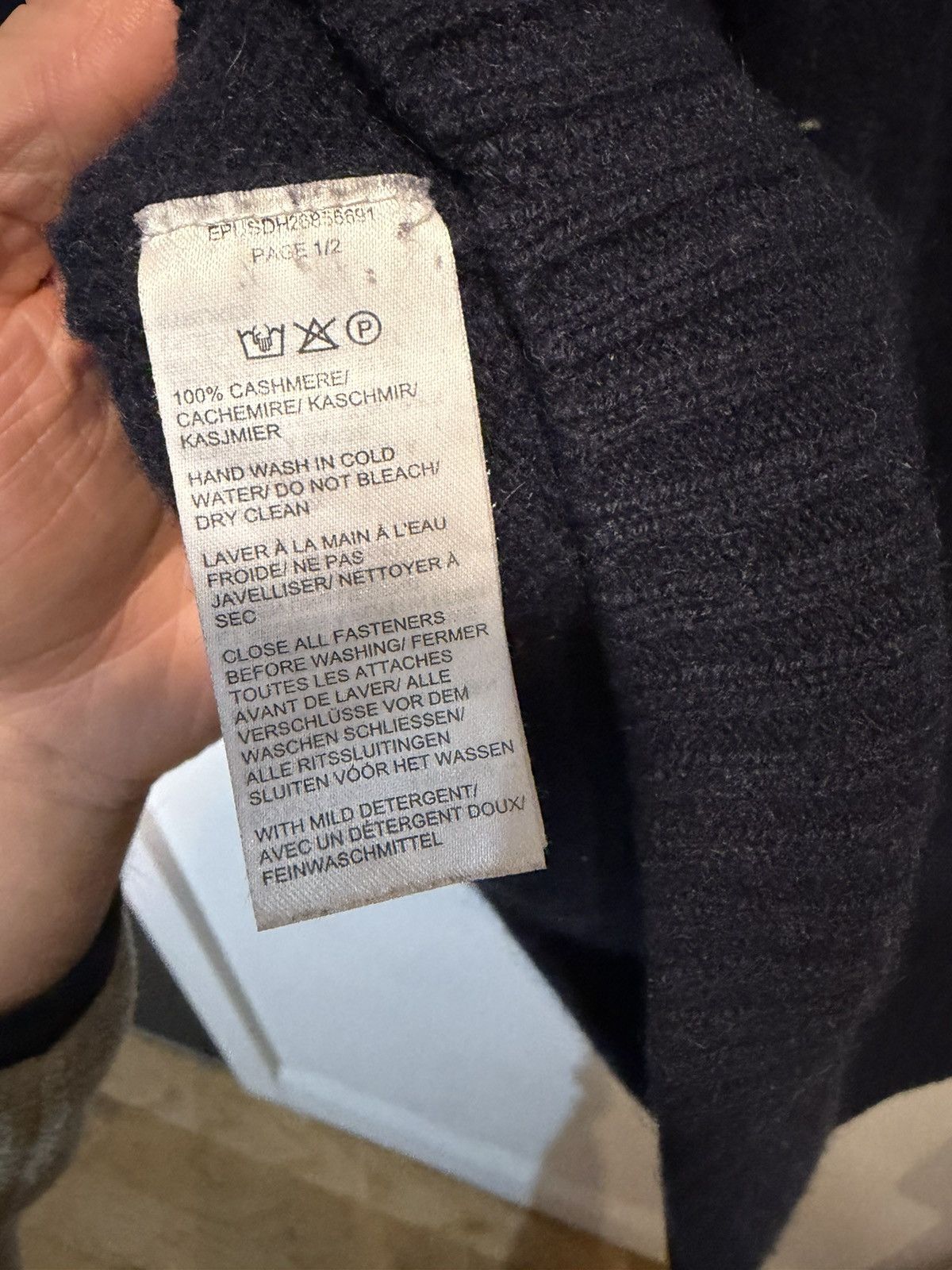 Saks Fifth Avenue Cashmere quarter zip - Saks fifth avenue Size US XL / EU 56 / 4 - 6 Thumbnail