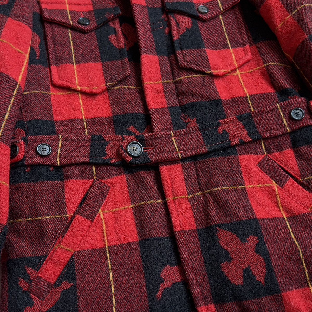 Dsquared2 Dsquared2 F/W 2004 Plaid Wool Coat Size 46 Size US M / EU 48-50 / 2 - 4 Thumbnail
