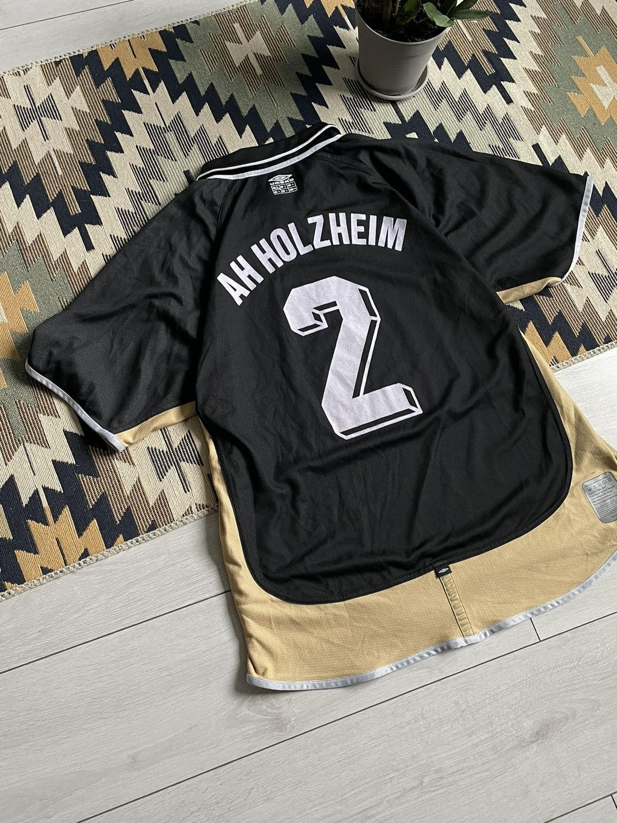 Umbro × Vintage Umbro Vintage HSG Ah Holzheim #2 Soccer Jersey Size US XL / EU 56 / 4 - 6 Thumbnail