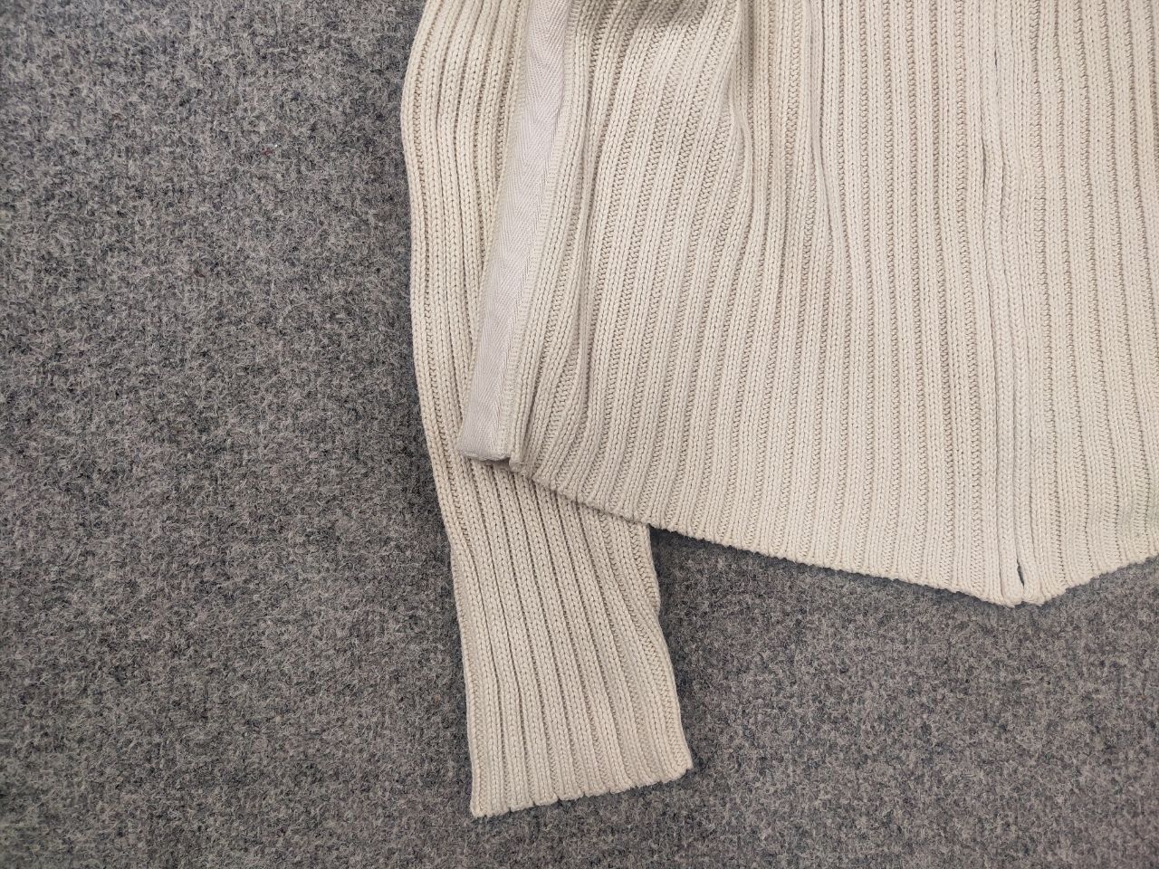 Japanese Brand Vintage if six was nine Zip ribbed sweater Hysteric Y2K LGB Size US S / EU 44-46 / 1 - 5 Thumbnail