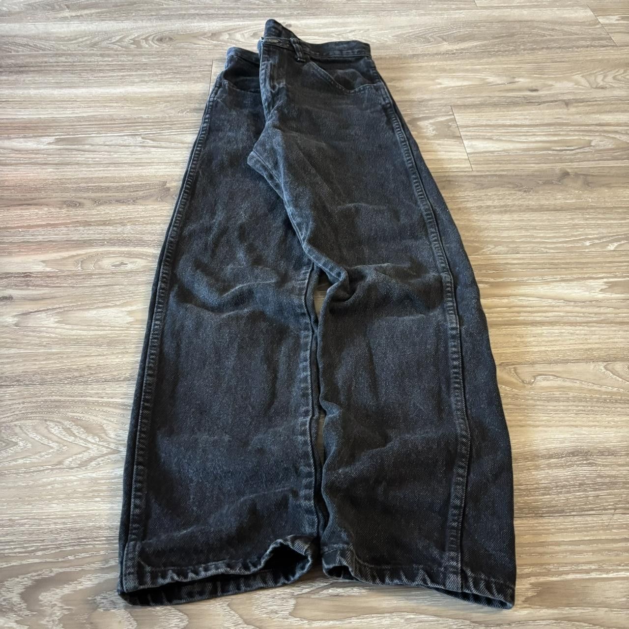 Vintage Crazy Vintage Y2K/2000s Grunge Black Slim Essential Denim Jeans! 29x29 Size US 29 - 3 Thumbnail