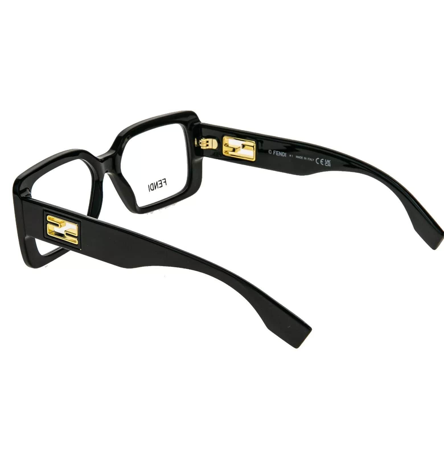 Fendi FENDI BAGUETTE Cut Out 50072 001 Eyeglass Optical FE50072I Size ONE SIZE - 9 Thumbnail