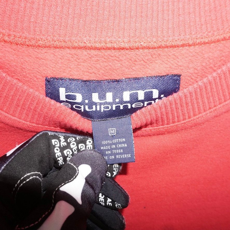 B.U.M Equipment Medium-Vintage Y2K B.u.m. equipment embroider 90s sweatshirt Size US M / EU 48-50 / 2 - 3 Thumbnail