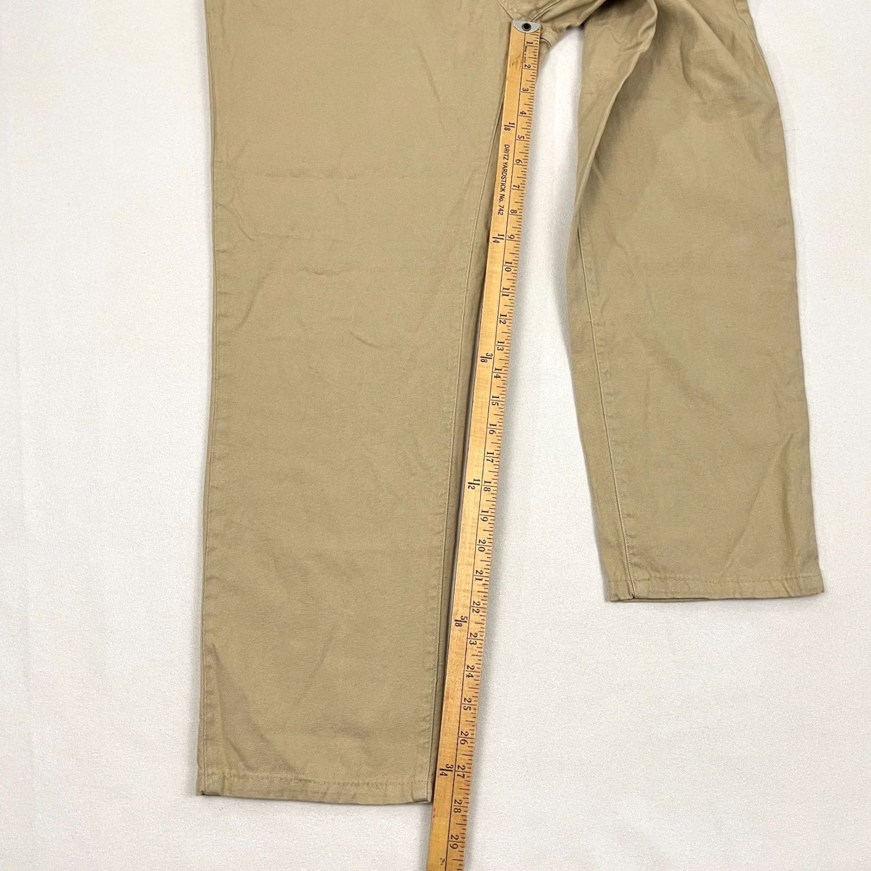 Todd Snyder Todd Snyder Chino Pants Mens 36x28 Slim Brown Linen Blend 5 Pocket Casual Summer Shirt? Size US 36 / EU 52 - 4 Thumbnail
