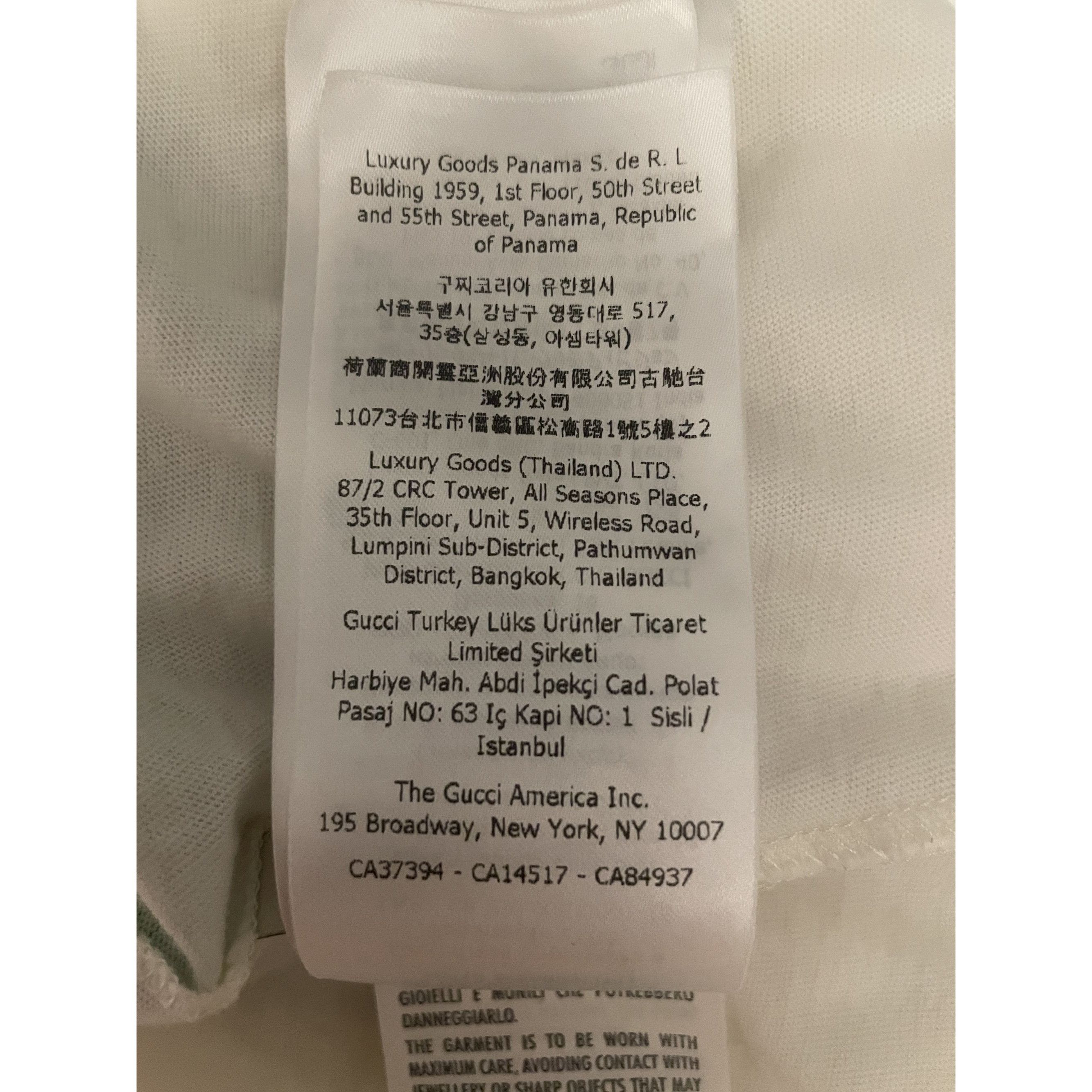 Gucci Gucci 1921 Logo White T-Shirt With Green & Red Stripes Made Size XS / US 0-2 / IT 36-38 - 13 Thumbnail