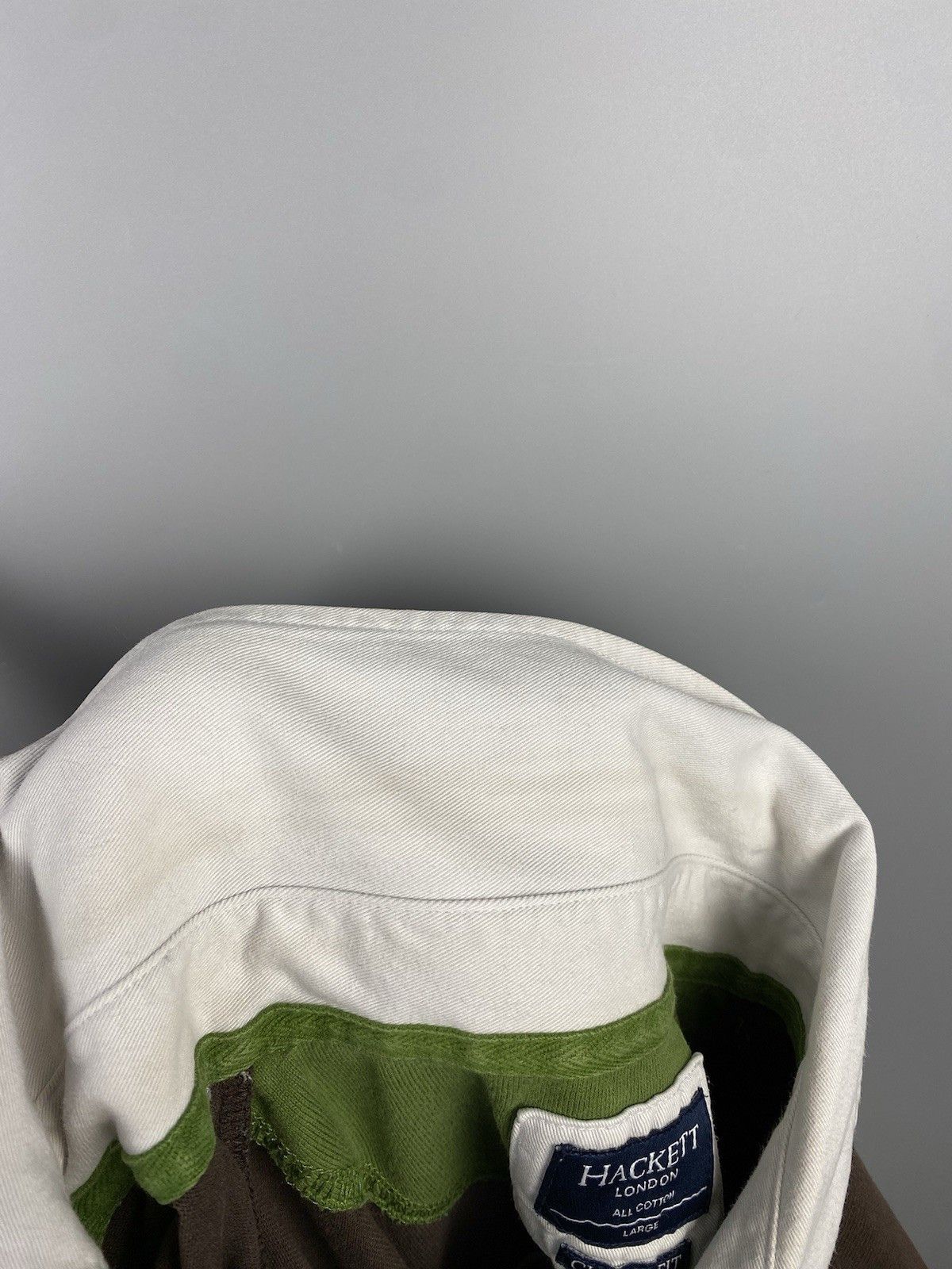 Hackett Hackett Army Polo Team #3 Long Sleeve Polo Shirt Size US L / EU 52-54 / 3 - 15 Thumbnail