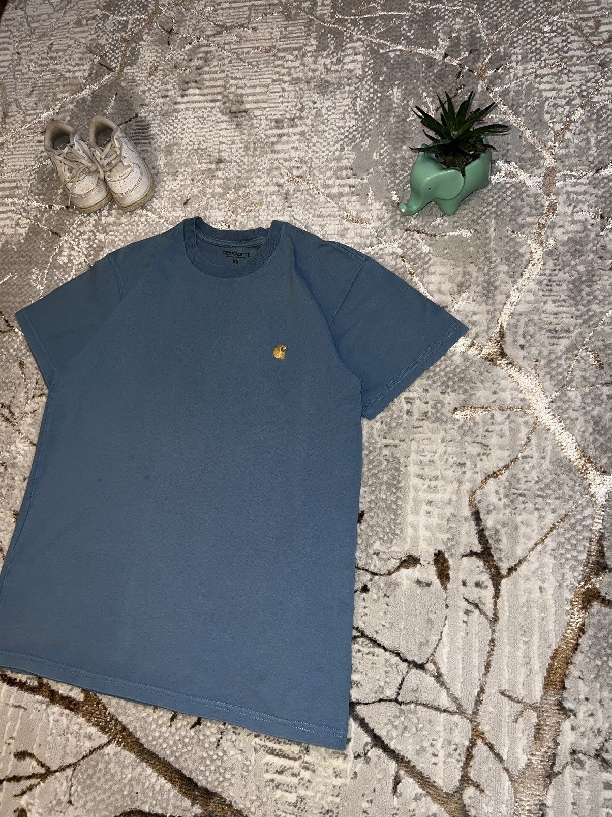 Carhartt × Vintage CARHARTT OLD MONEY CHASE T-SHIRT Y2K TEE Size US S / EU 44-46 / 1 - 2 Thumbnail
