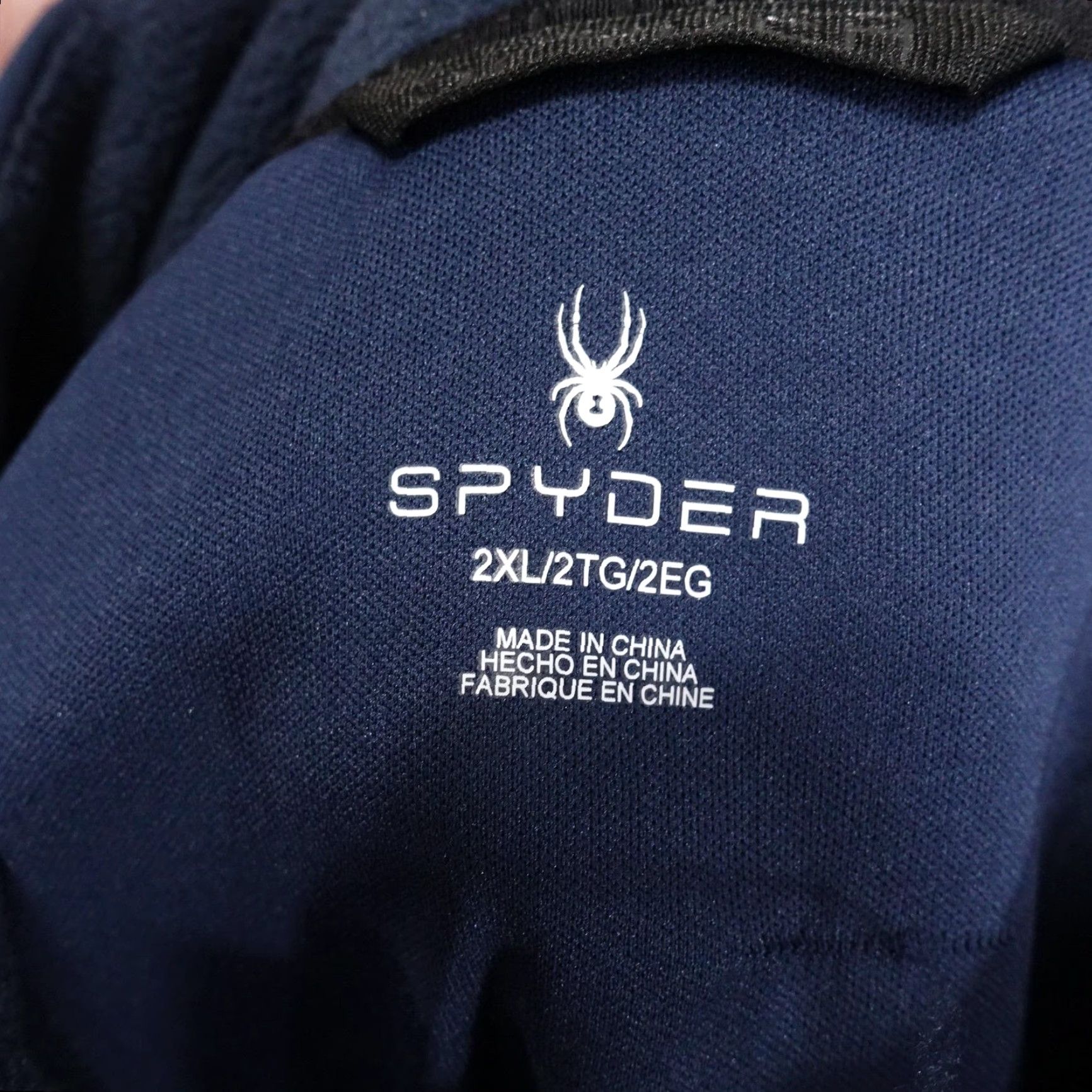 Spyder Spyder Vest Womens 2XL Navy Blue Full Zip Lightweight Outdoor Insulated Logo Size XXL / US 16-18 / IT 52-54 - 7 Thumbnail