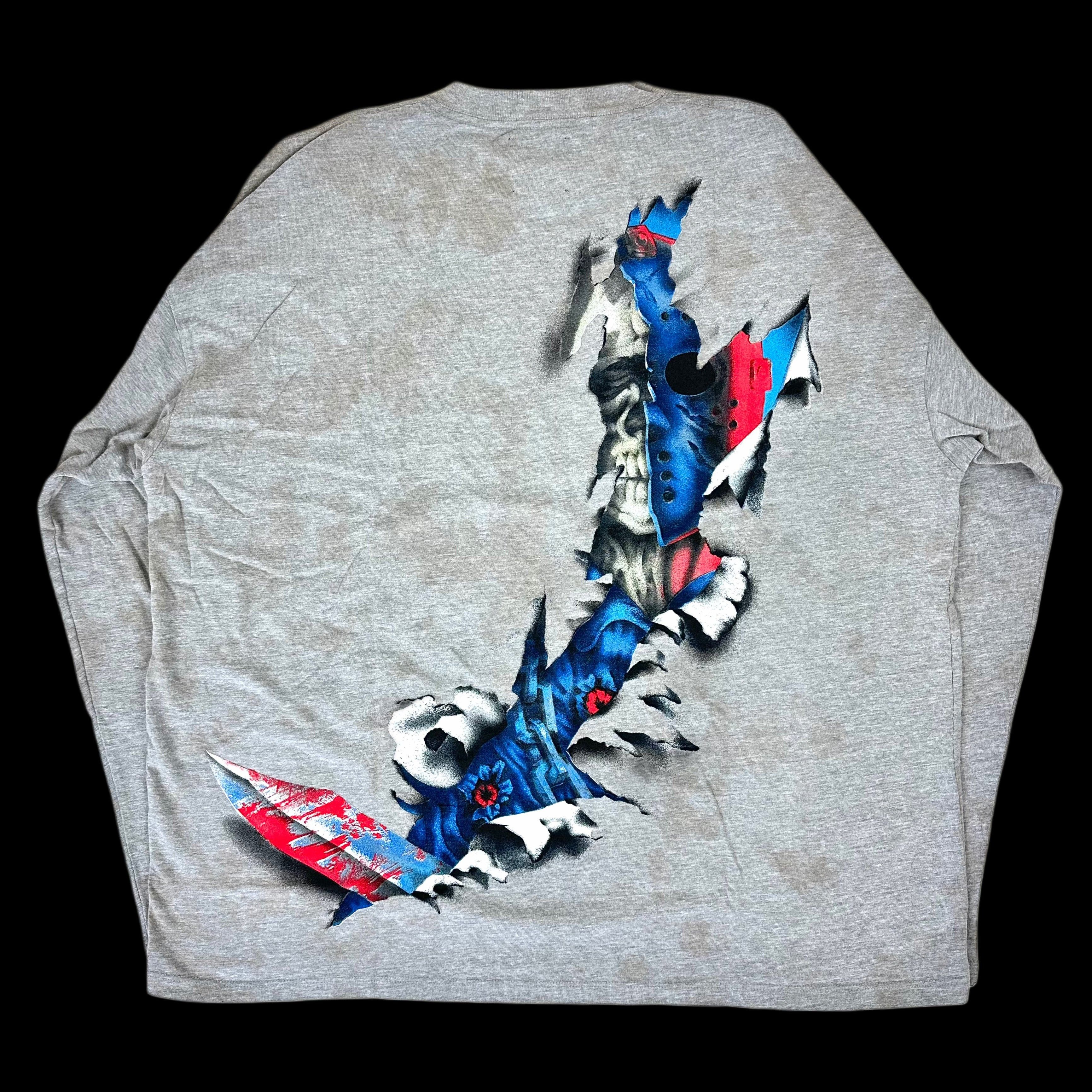 2024 warren lotas masked killer boxy l/s tee shirt RARE