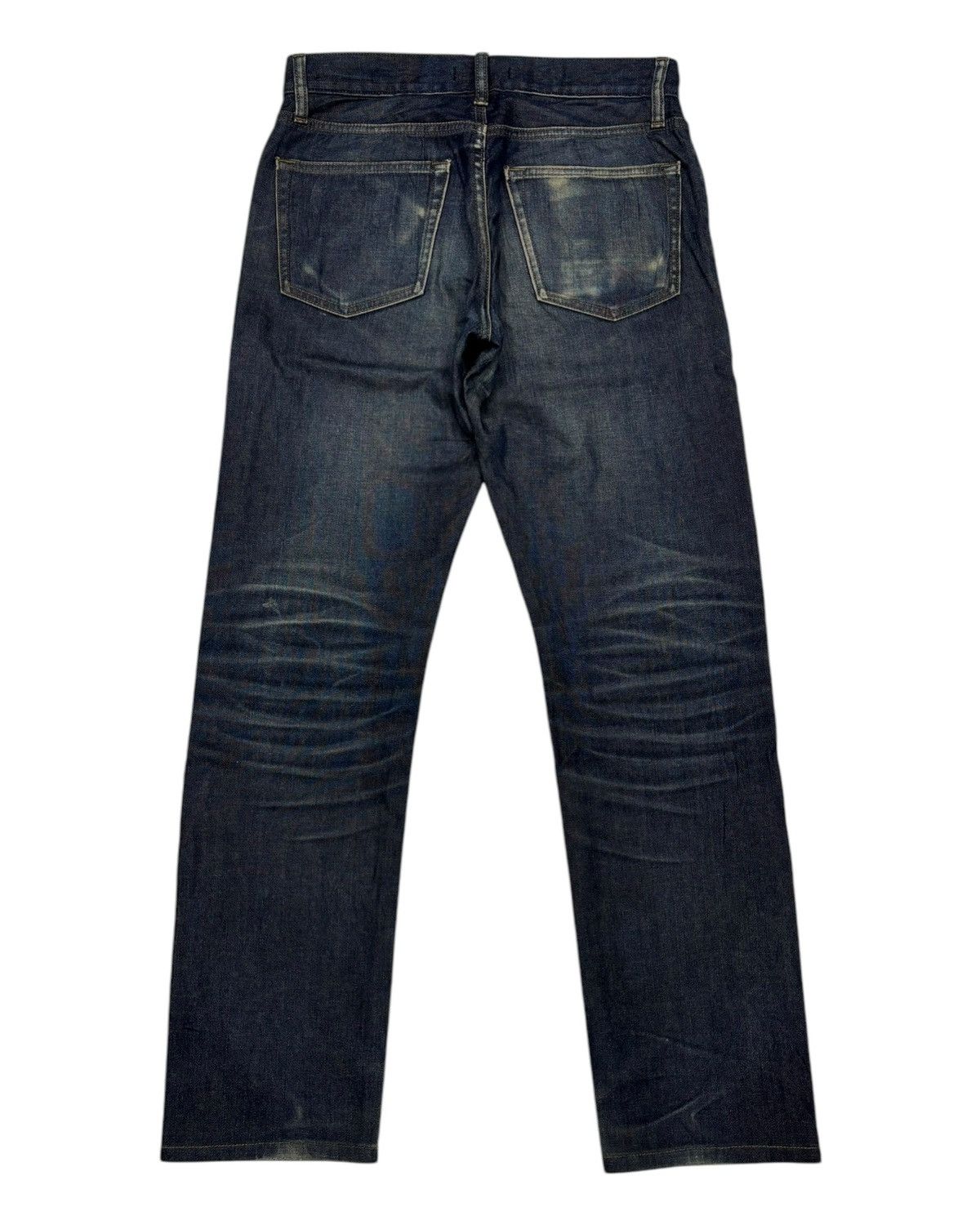 Undercover × Uniqlo 🔥VINTAGE UNIQLO TAPERED JEANS DISTRESSED DENIM Size US 30 / EU 46 - 8 Thumbnail