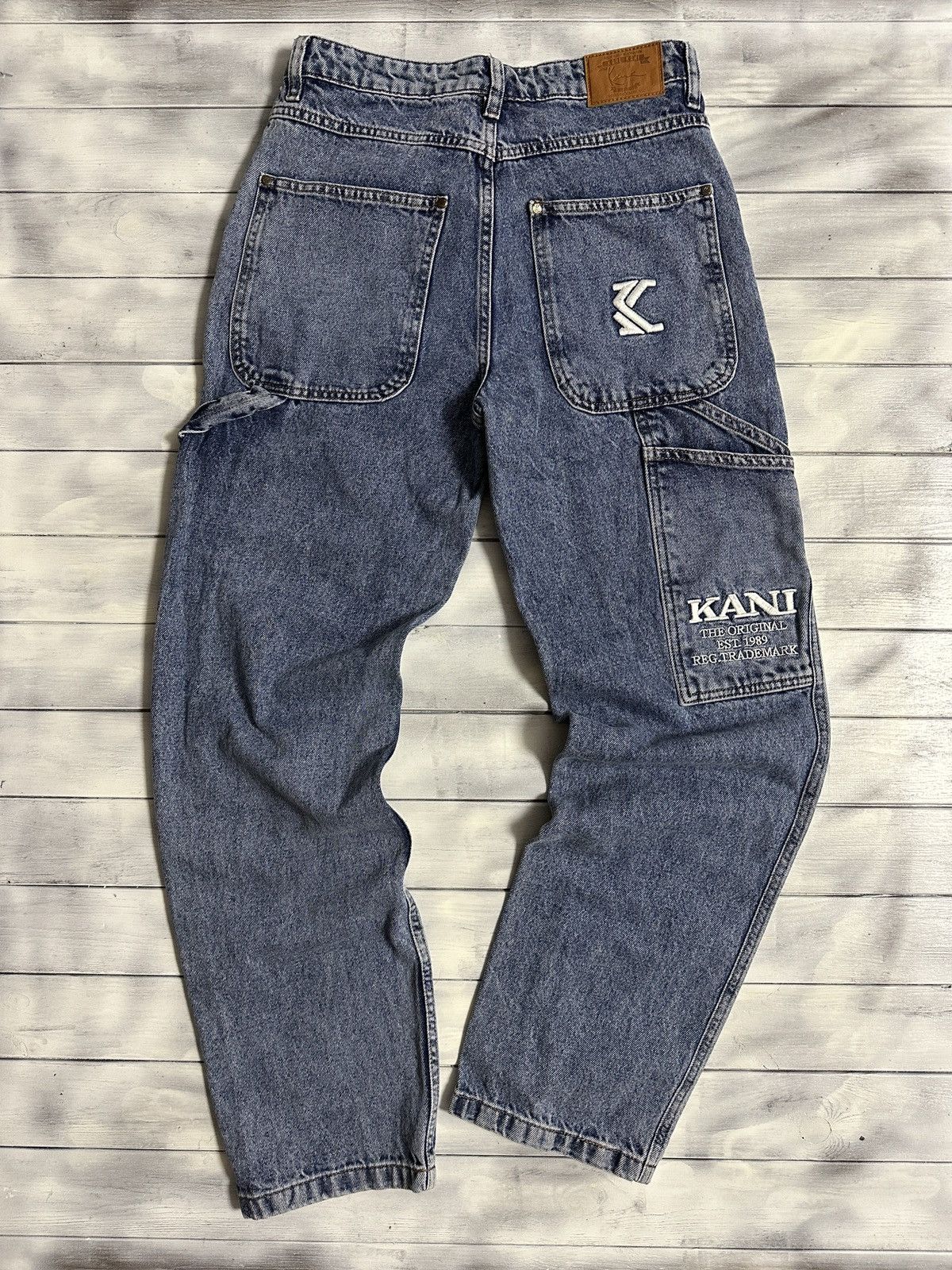 Karl Kani Rare Jeans Karl Kani Carpenter Denim Pants Baggy Y2K Work Size US 30 / EU 46 - 1 Thumbnail