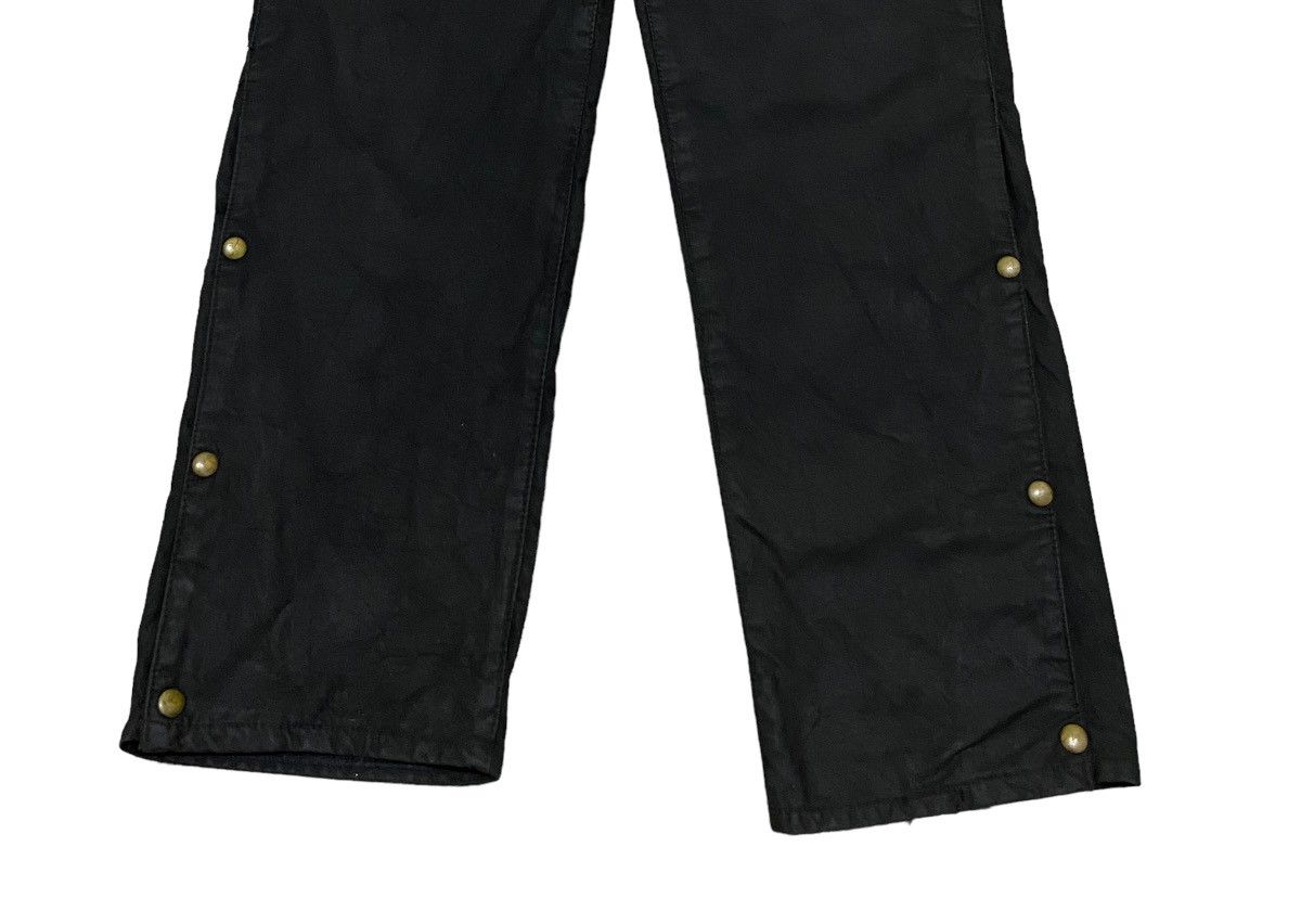 Belstaff × Vintage Rare Design Vintage Brand Belstaff Waxed Leather Pants 1980s Size US 30 / EU 46 - 5 Thumbnail