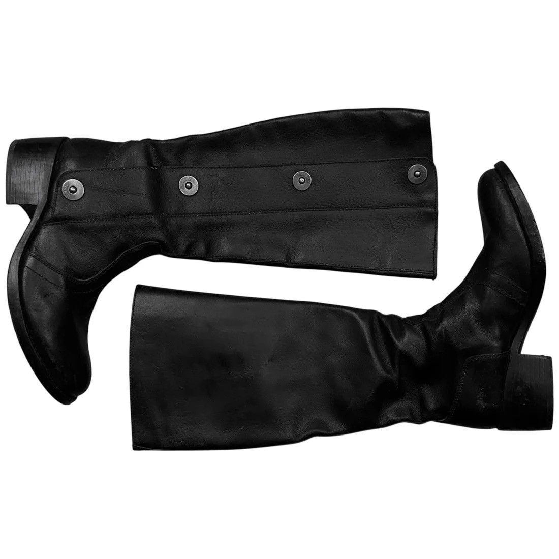 Dirk Bikkembergs Dirk Bikkembergs Tall Snap Button Boots Size US 7.5 / EU 40-41 - 1 Thumbnail