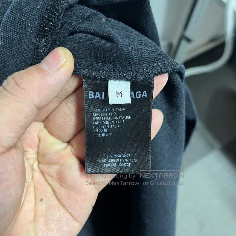Balenciaga Balenciaga Crew short-sleeve Size US M / EU 48-50 / 2 - 4 Thumbnail