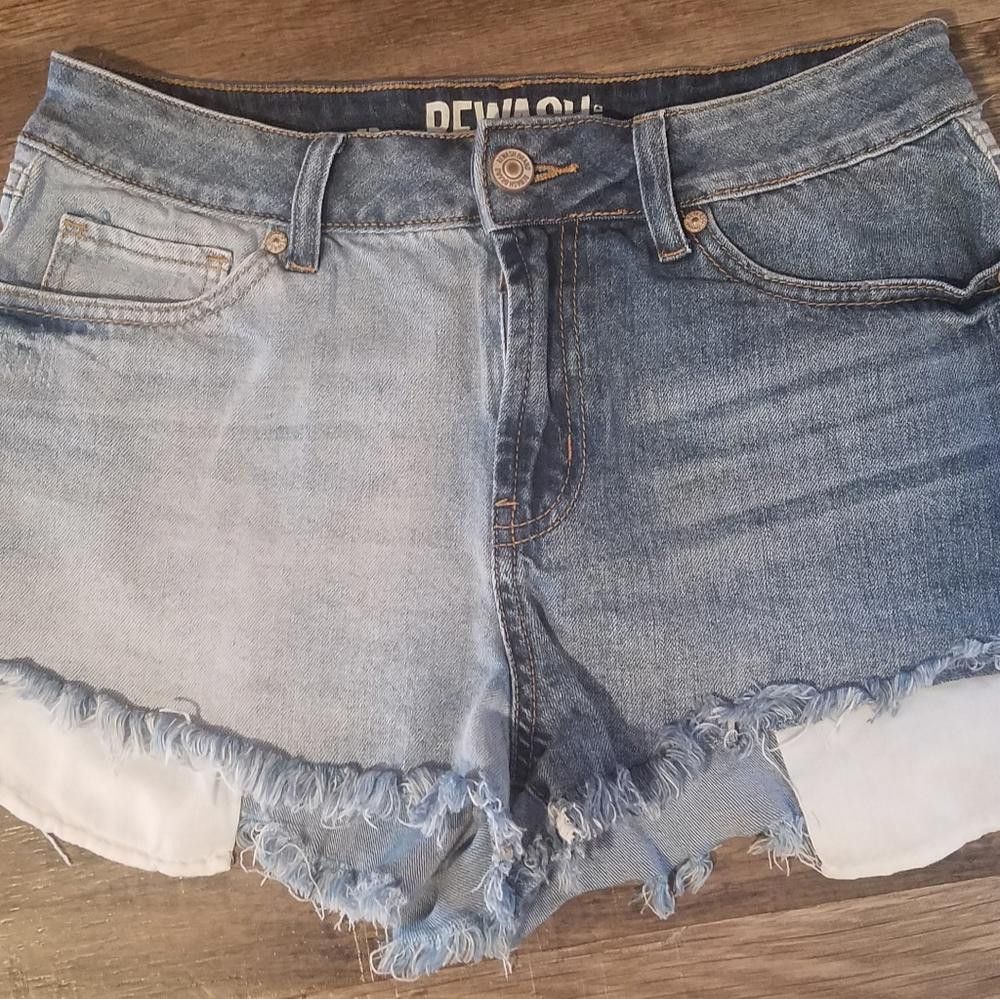 Designer Rewash Brand Jean Shorts Size 5R W27 Size 30" / US 8 / IT 44 - 1 Thumbnail
