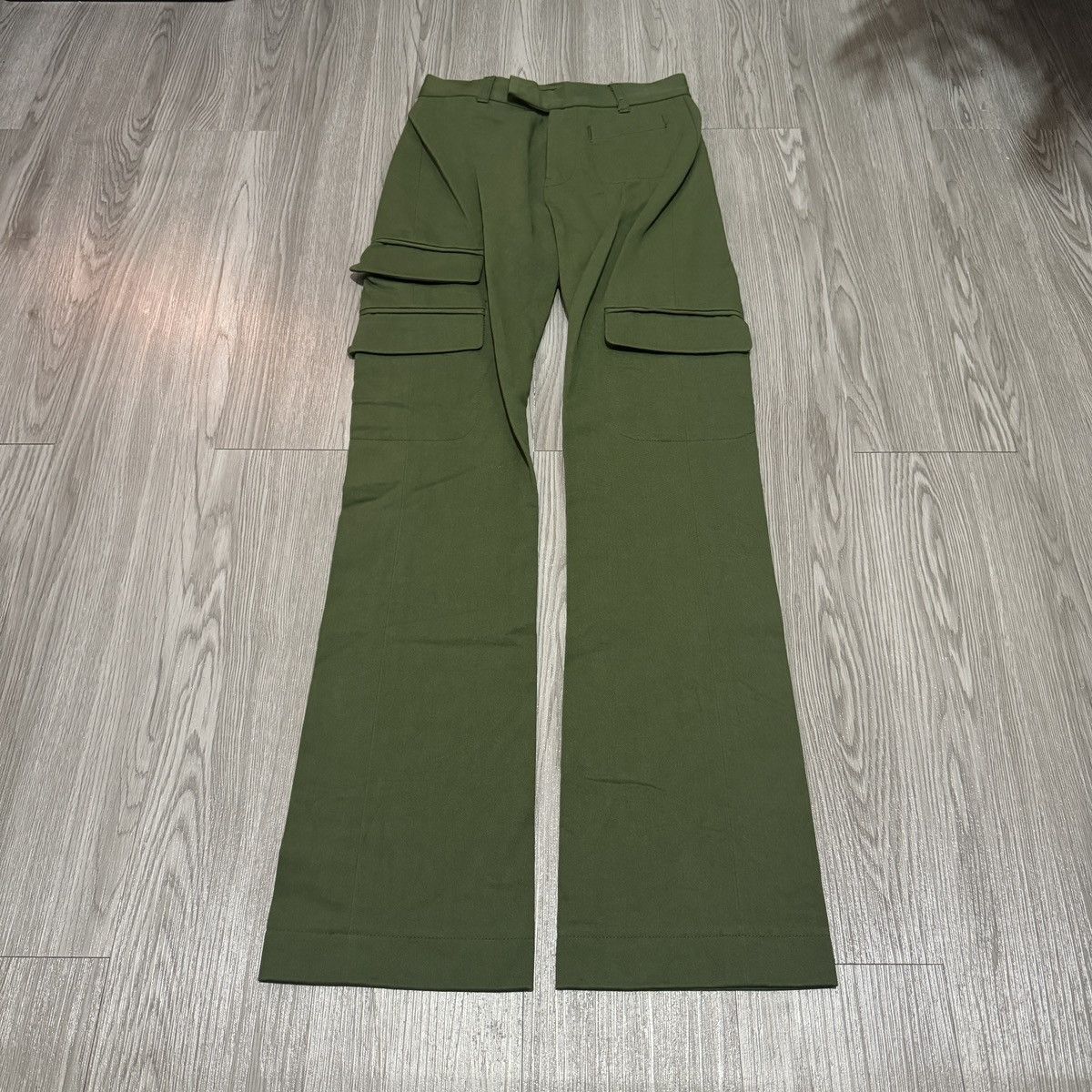 Japanese Brand Ozone Community Olive Green Cargo Pants Size 24" / US 00 / IT 34 - 1 Thumbnail