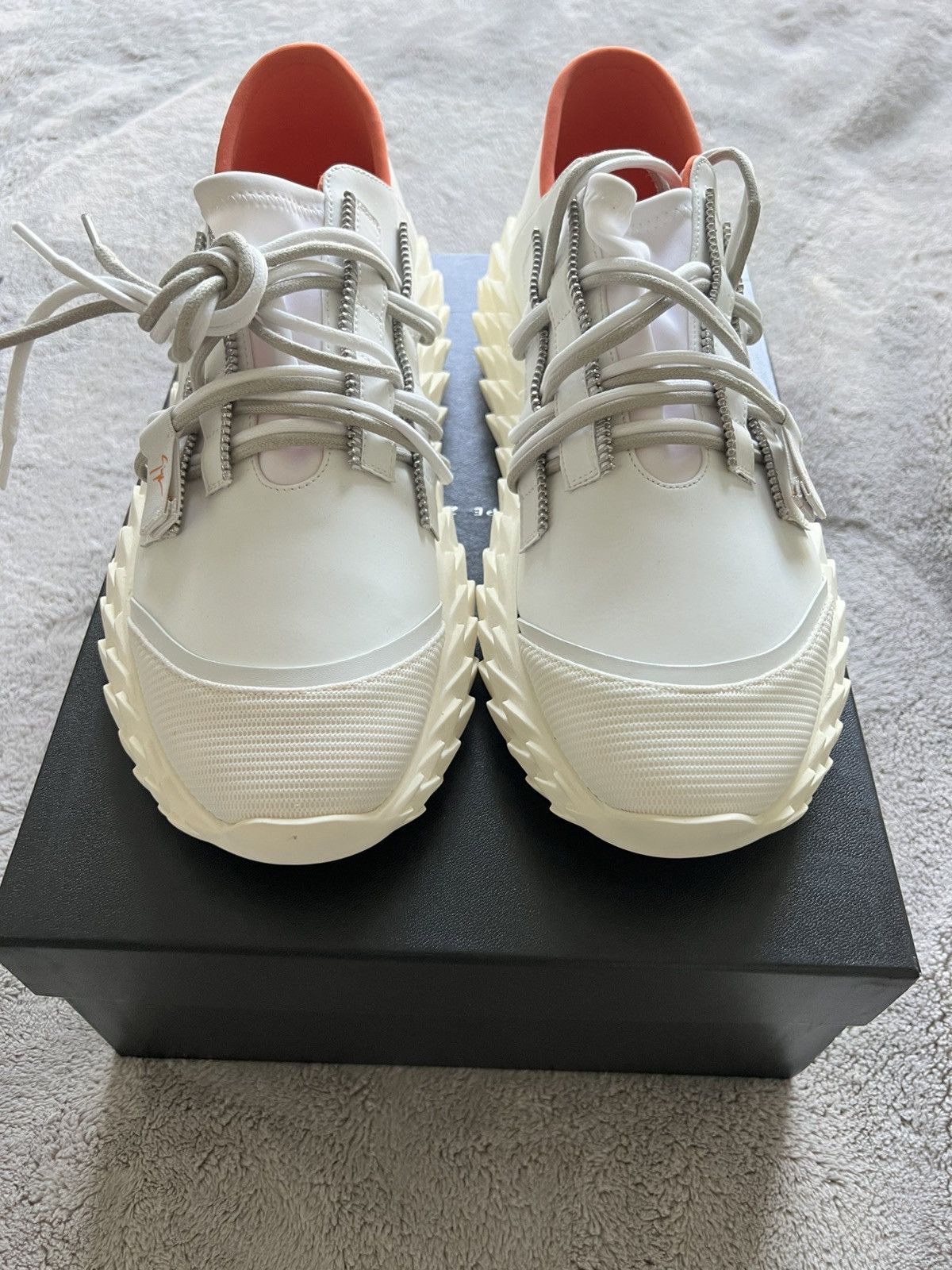 Giuseppe Zanotti Guiseppe Zanotti Urchin Low Sneakers Size US 10 / EU 43 - 12 Thumbnail