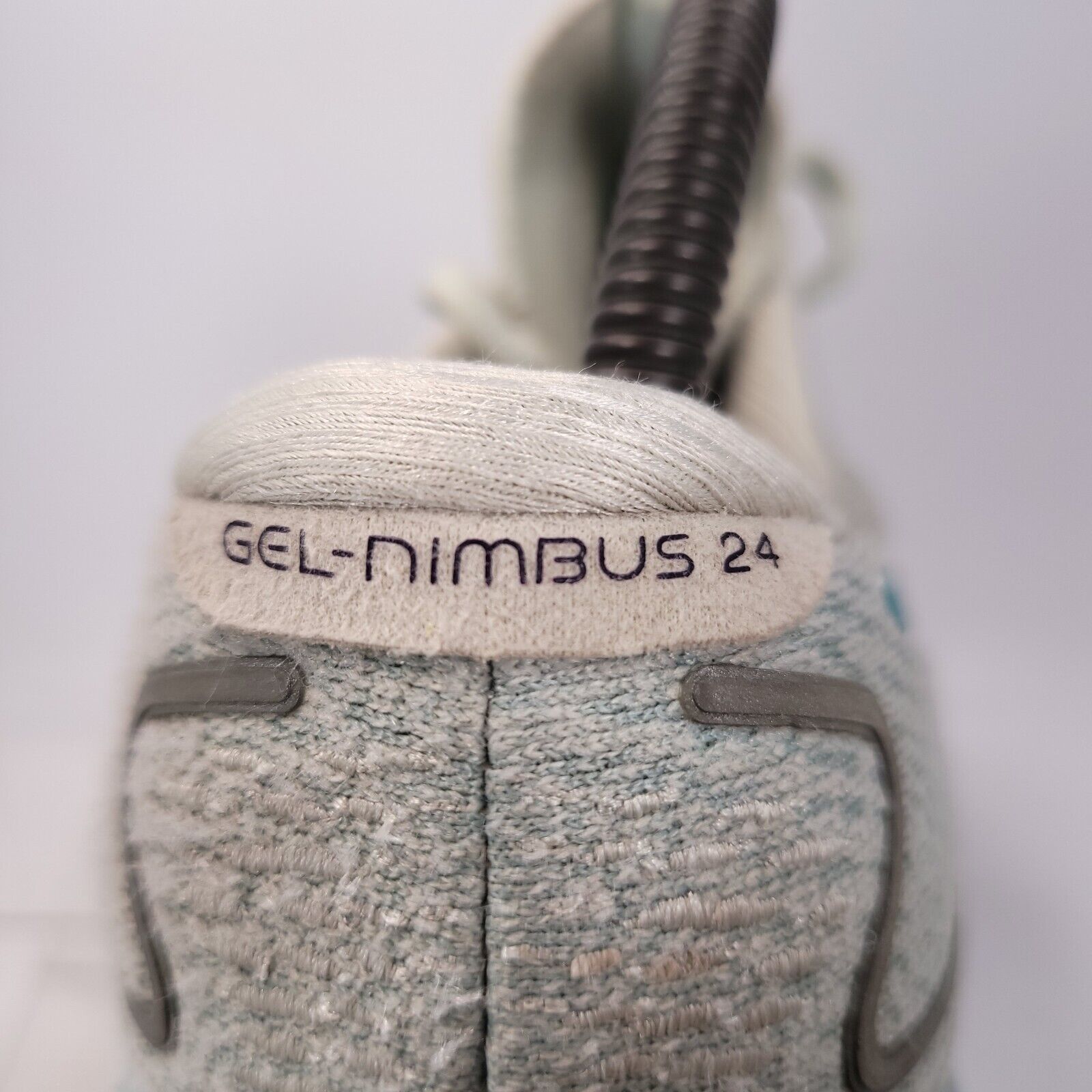 Asics Asics Gel-Nimbus 24 Shoes Women Size 8.5 1012B199 White Blue Size US 8.5 / IT 38.5 - 8 Thumbnail