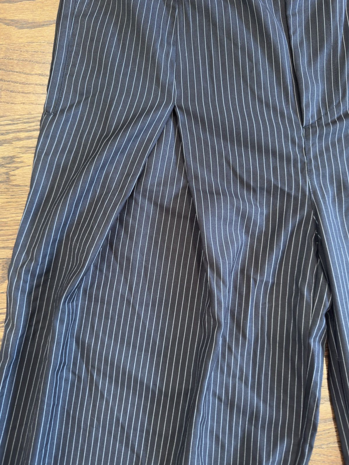 jOONIVERSE LAB Jooniverse Lab Pinstripe Pleated Trousers Size US 36 / EU 52 - 3 Thumbnail
