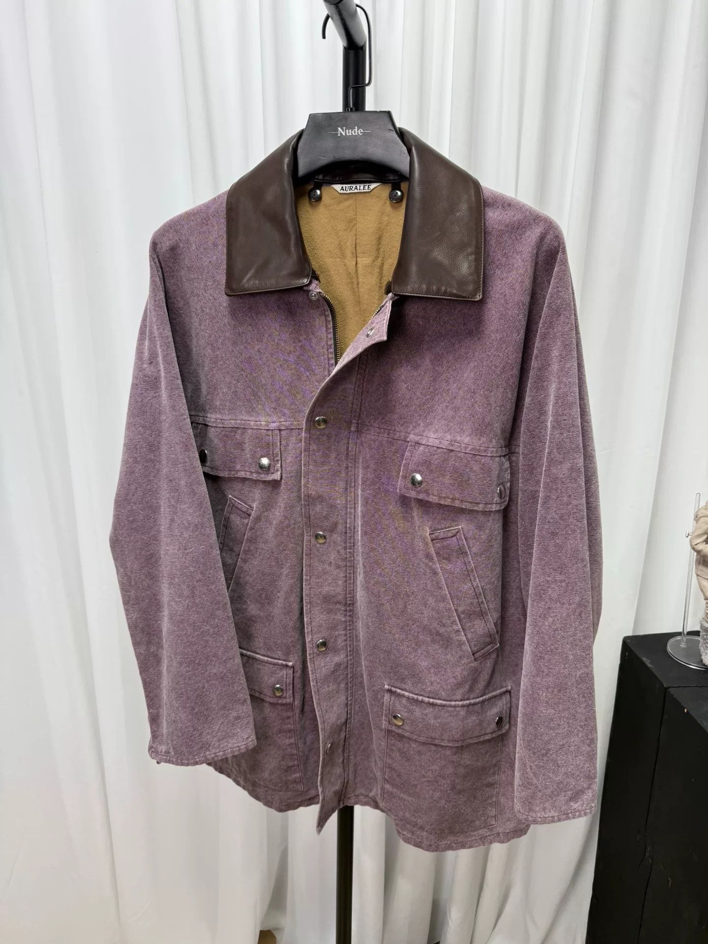 ジャケット・アウター 25AW AURALEE PIGMENT DYED FINX CORDUROY AURALEE Auralee 25AW Pigment Dyed Finx Corduroy Blouson 4 on