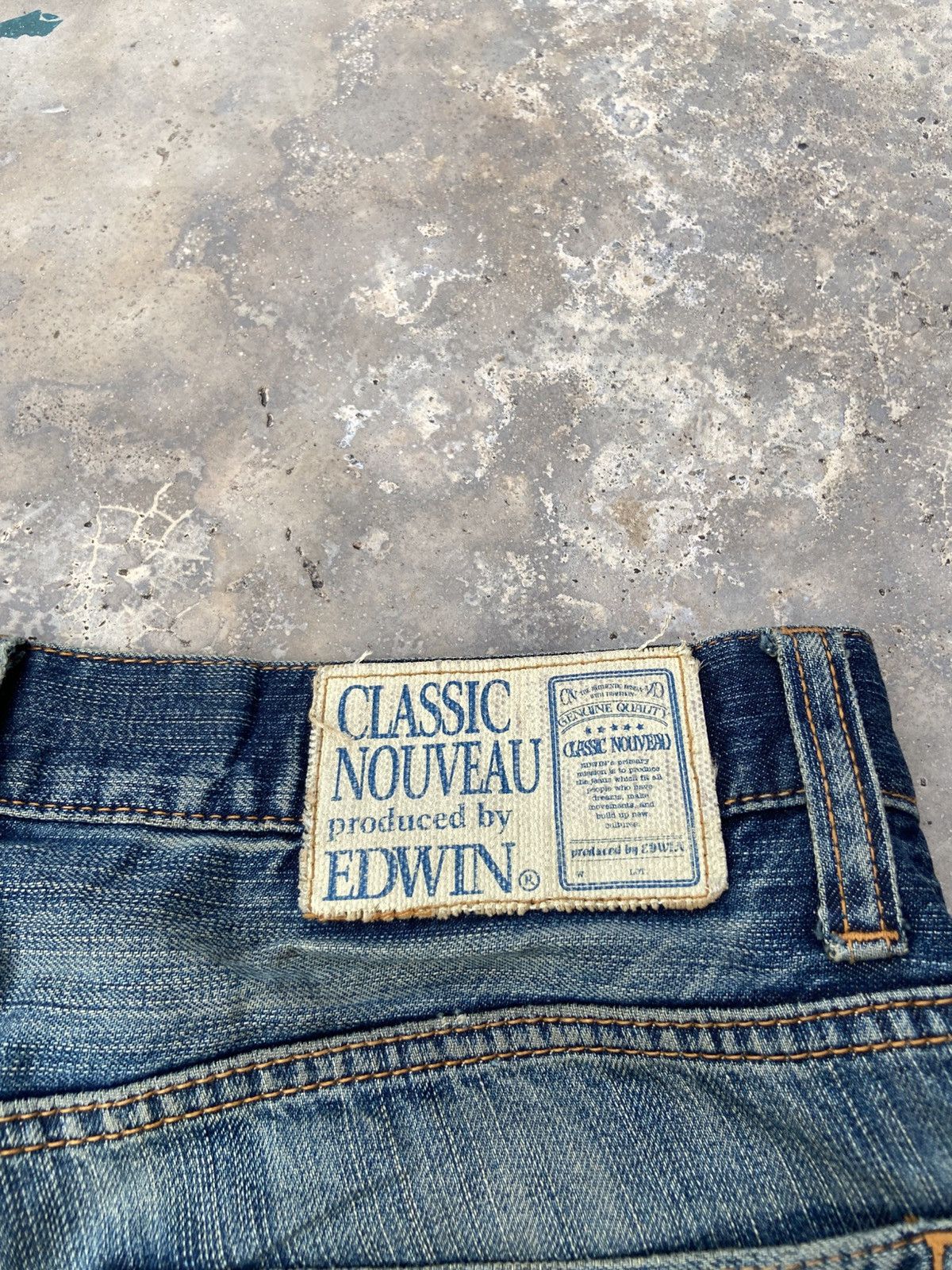 Edwin Vintage Classic Nouveau By Edwin Distressed Pant Size US 34 / EU 50 - 3 Thumbnail